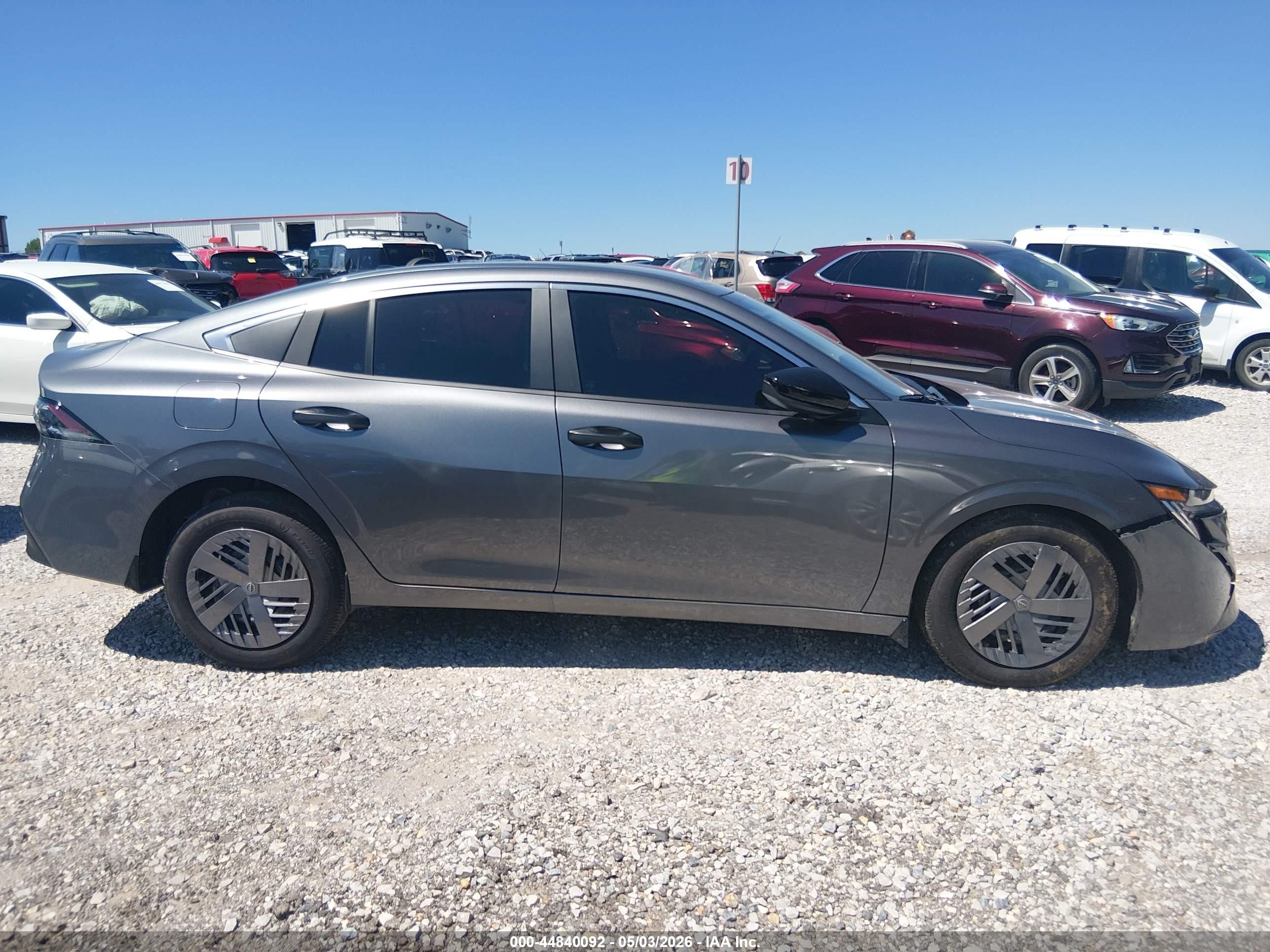 2026 Nissan Sentra S Gray vin: 3N1AB9BVXTY228144