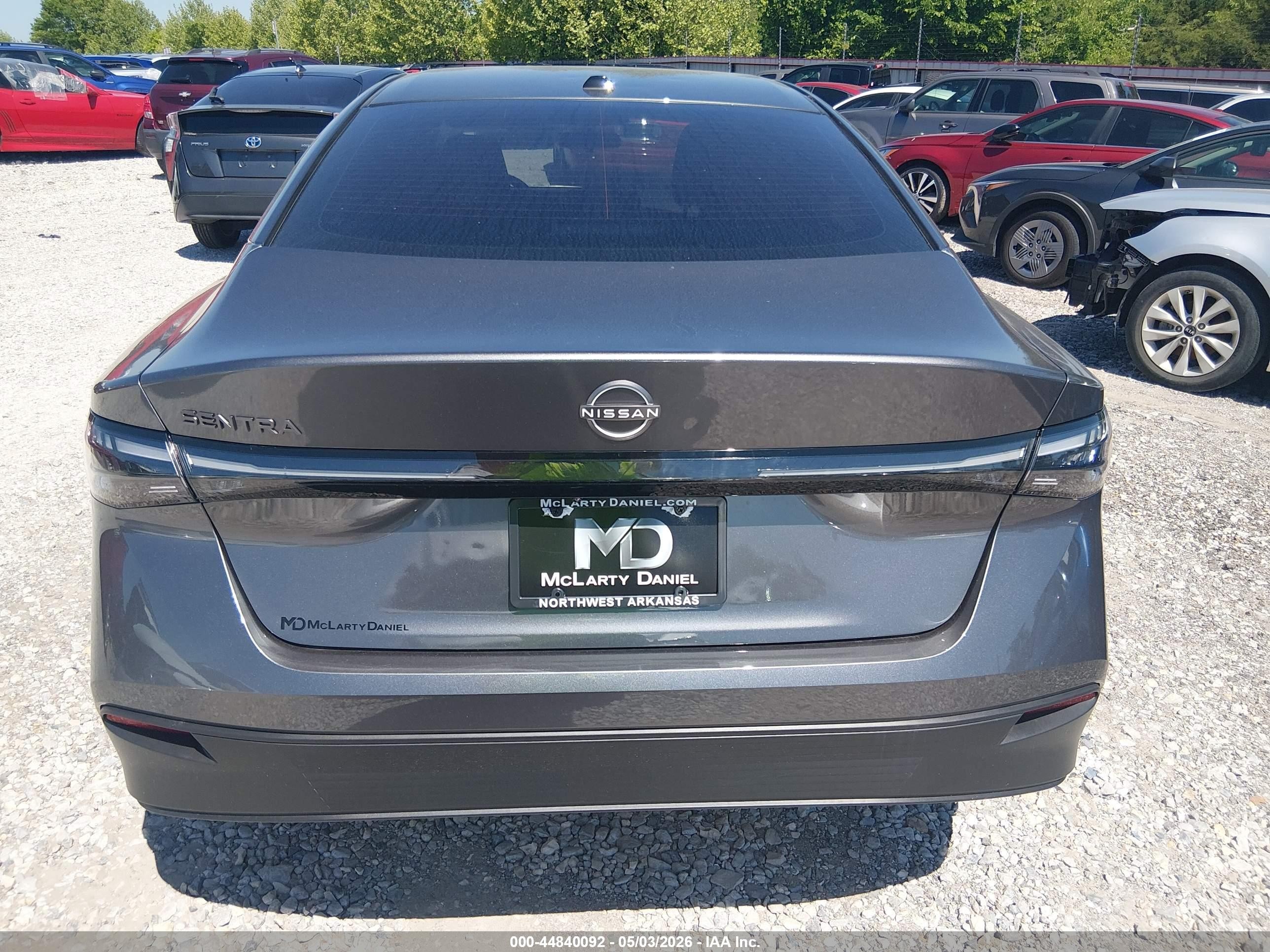 2026 Nissan Sentra S Gray vin: 3N1AB9BVXTY228144