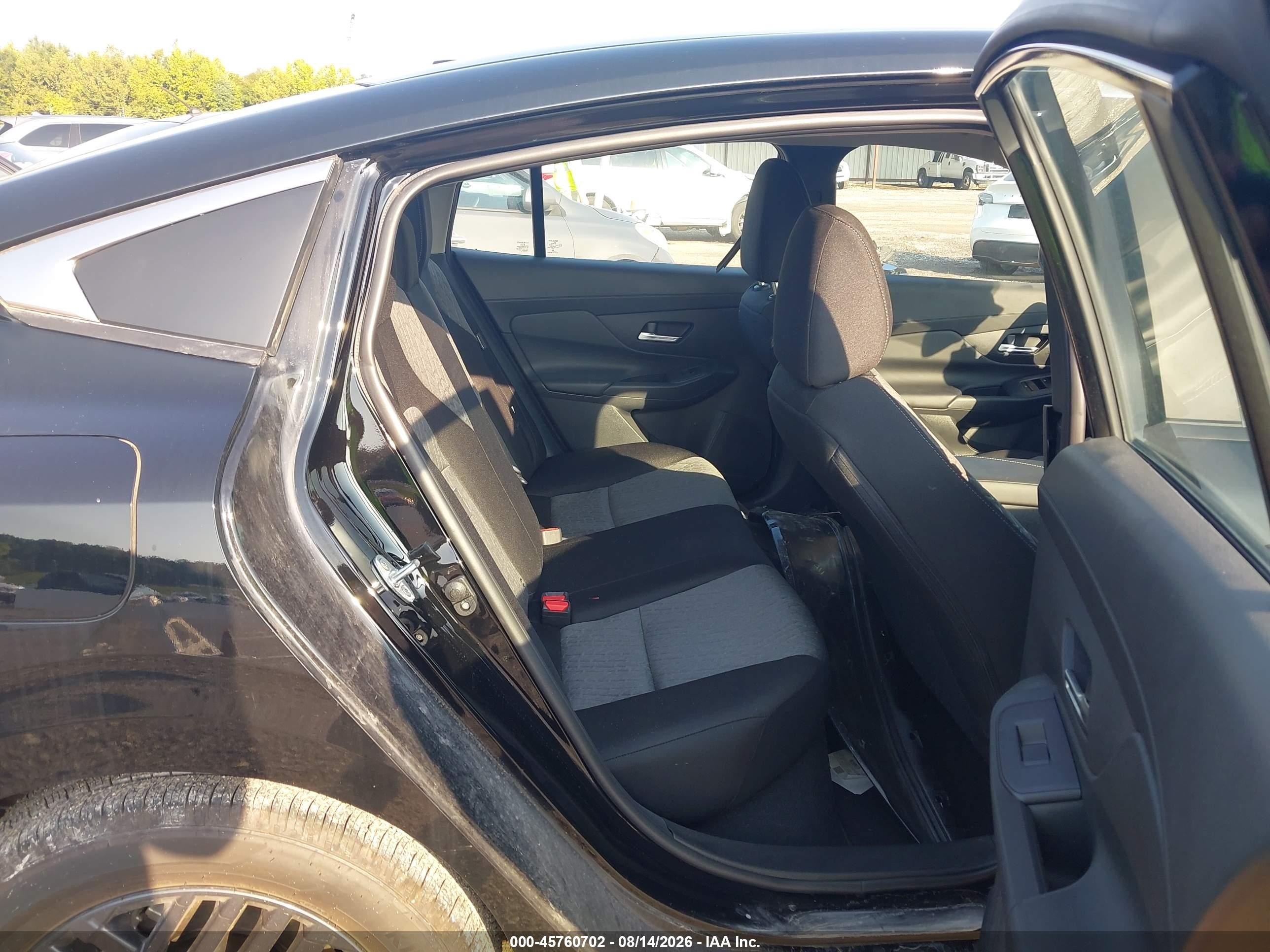 2026 Nissan Sentra Sv Black vin: 3N1AB9CV2TY279345