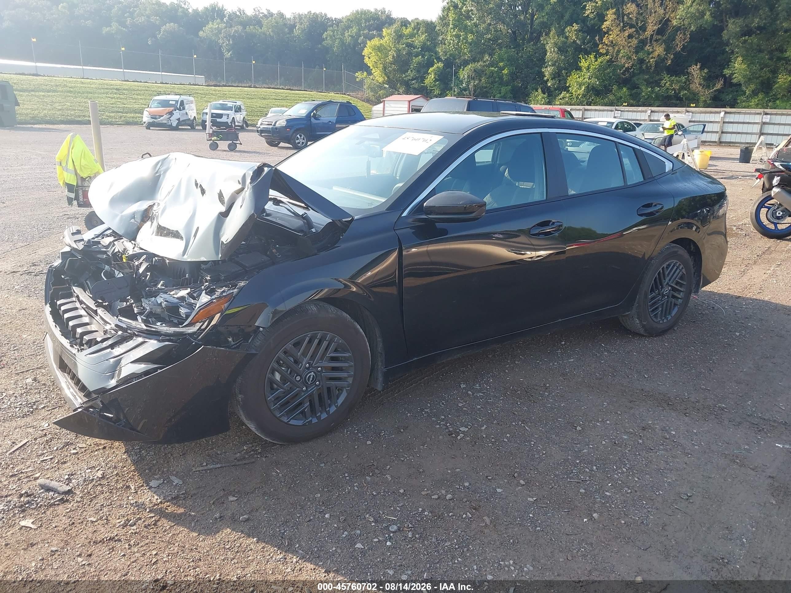 2026 Nissan Sentra Sv Black vin: 3N1AB9CV2TY279345