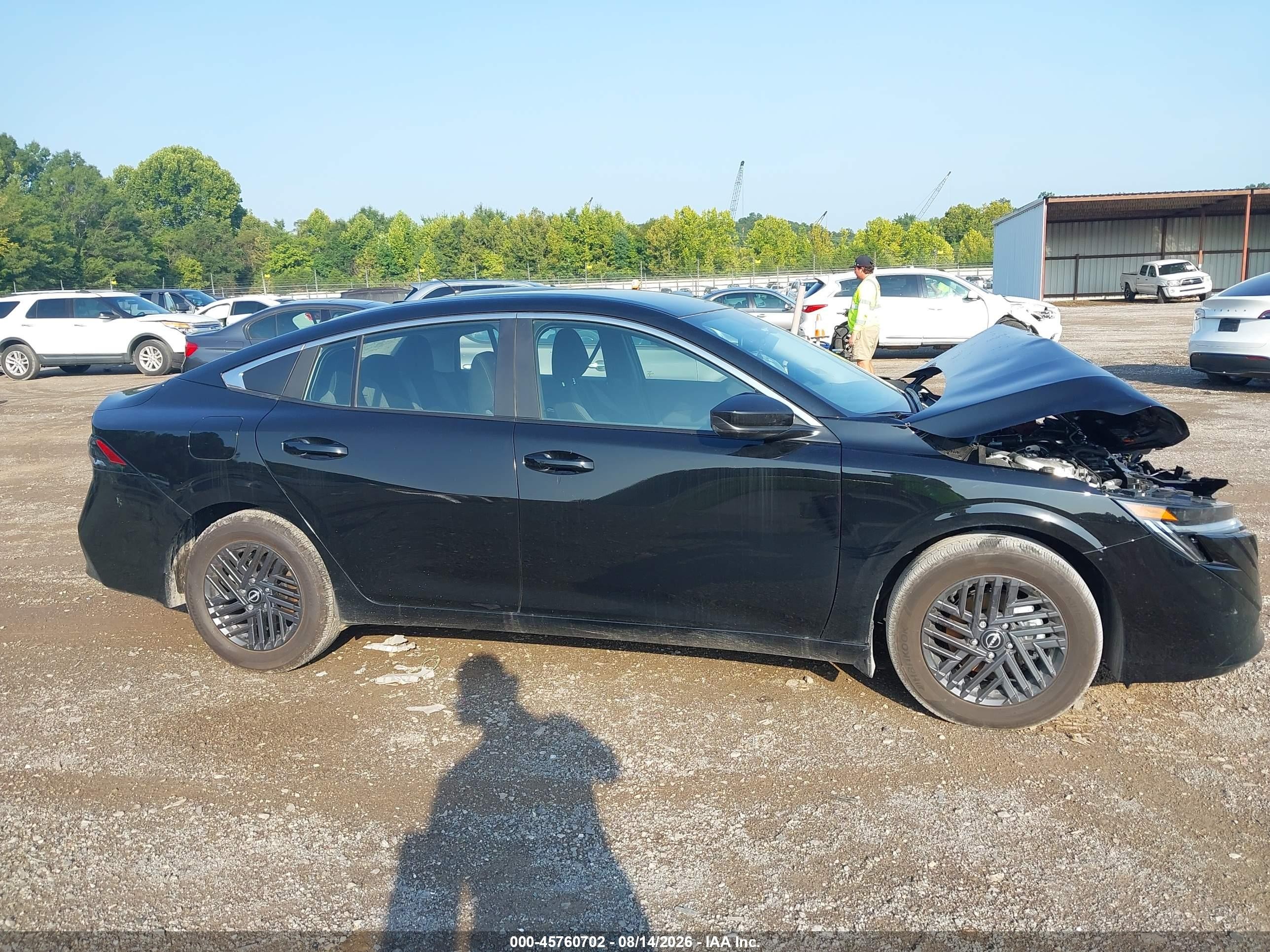 2026 Nissan Sentra Sv Black vin: 3N1AB9CV2TY279345