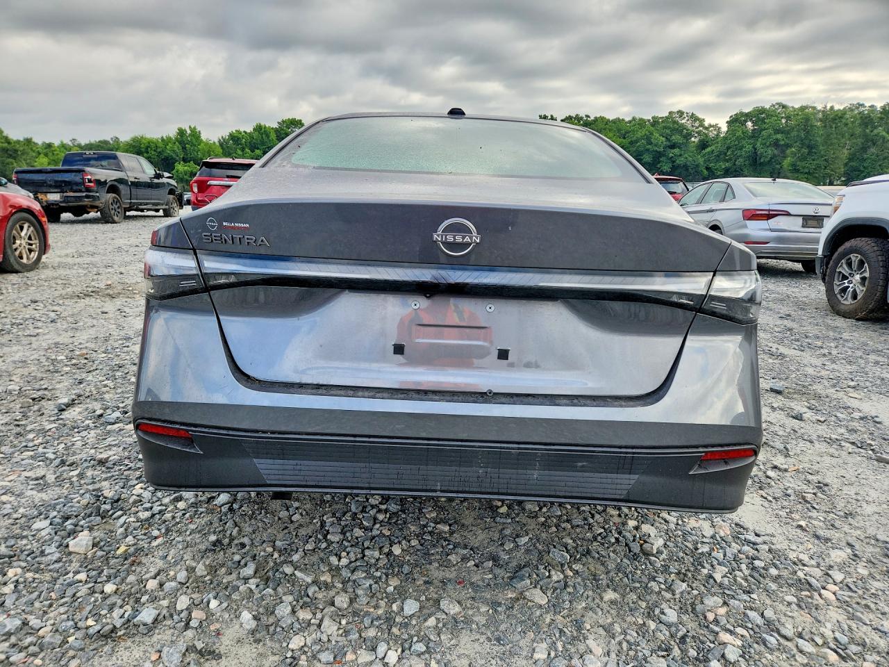 2026 Nissan Sentra Sv Gray vin: 3N1AB9CV7TY205645
