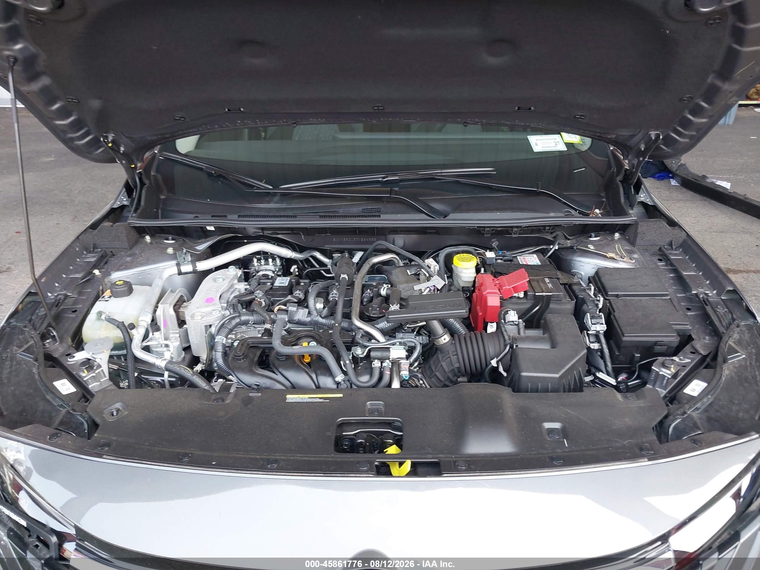 2026 Nissan Sentra Sv Серый vin: 3N1AB9CV9TY234953