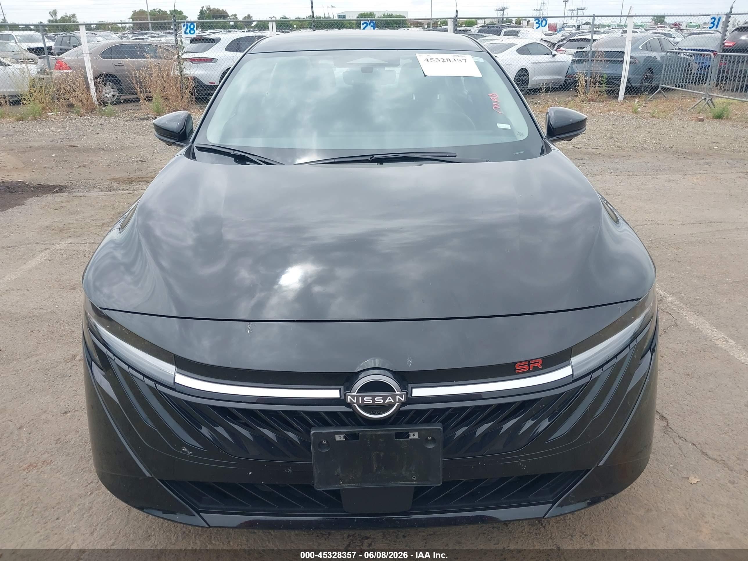 2026 Nissan Sentra Sr Black vin: 3N1AB9DV1TY229308