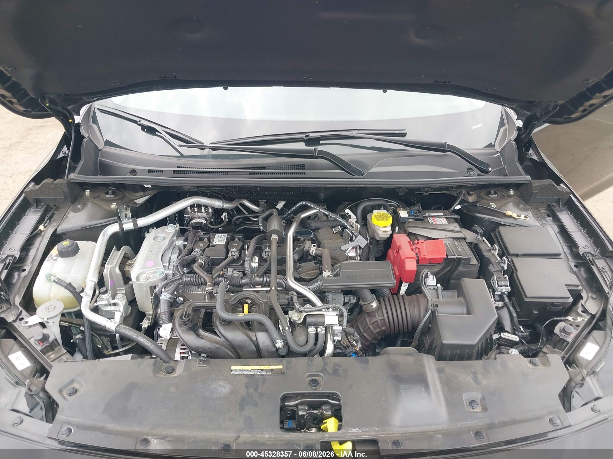 2026 Nissan Sentra Sr Black vin: 3N1AB9DV1TY229308