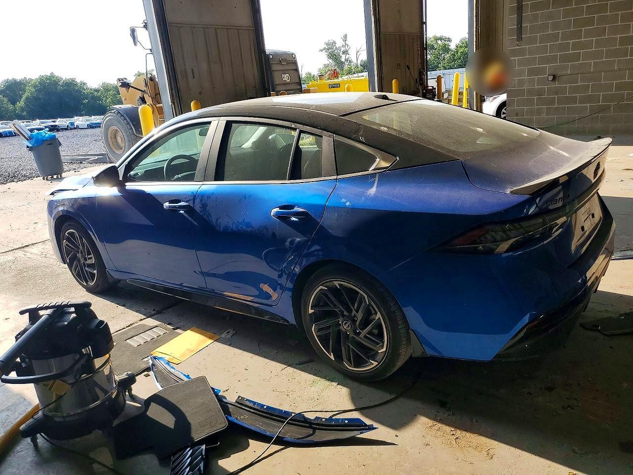 2026 Nissan Sentra Sr Blue vin: 3N1AB9DV2TY239958