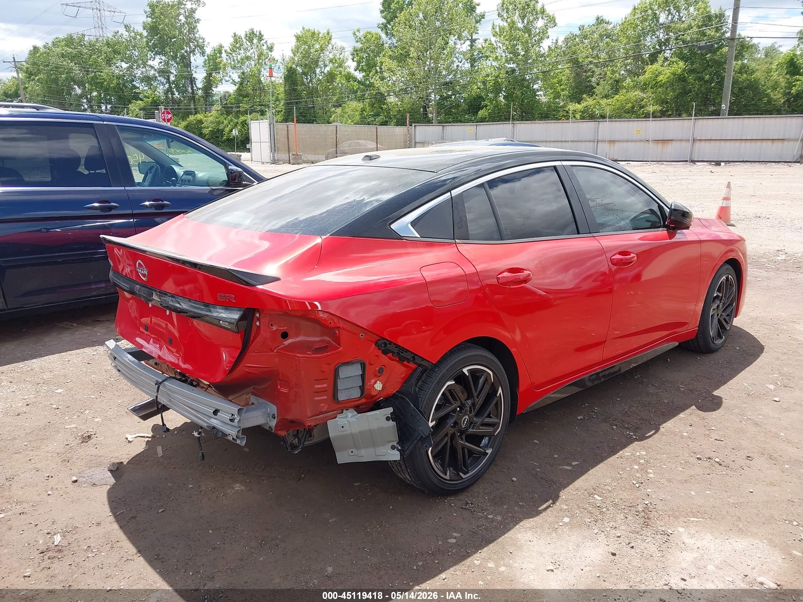 2026 Nissan Sentra Sr Orange vin: 3N1AB9DV2TY241810