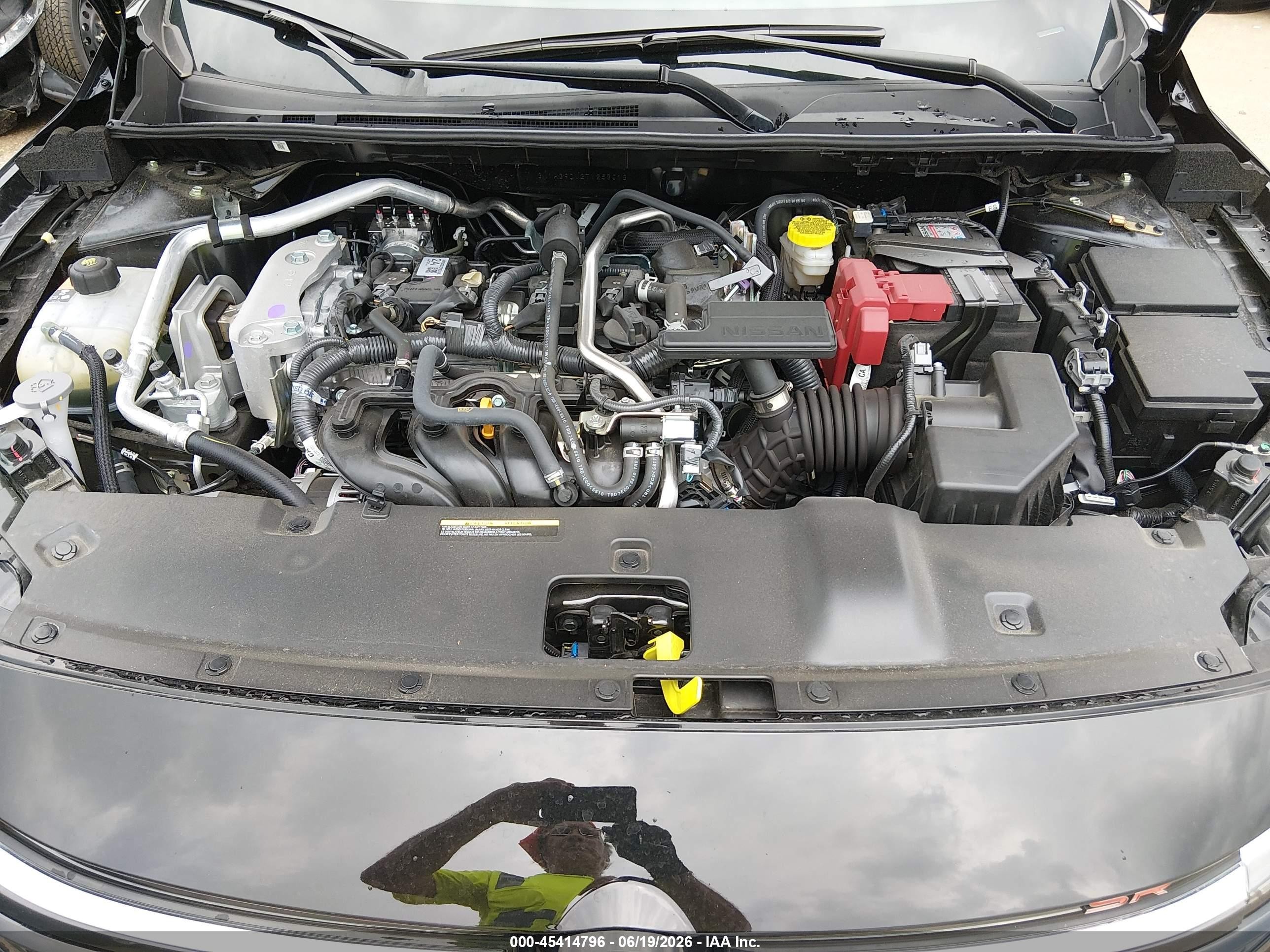 2026 Nissan Sentra Sr Black vin: 3N1AB9DV2TY253018