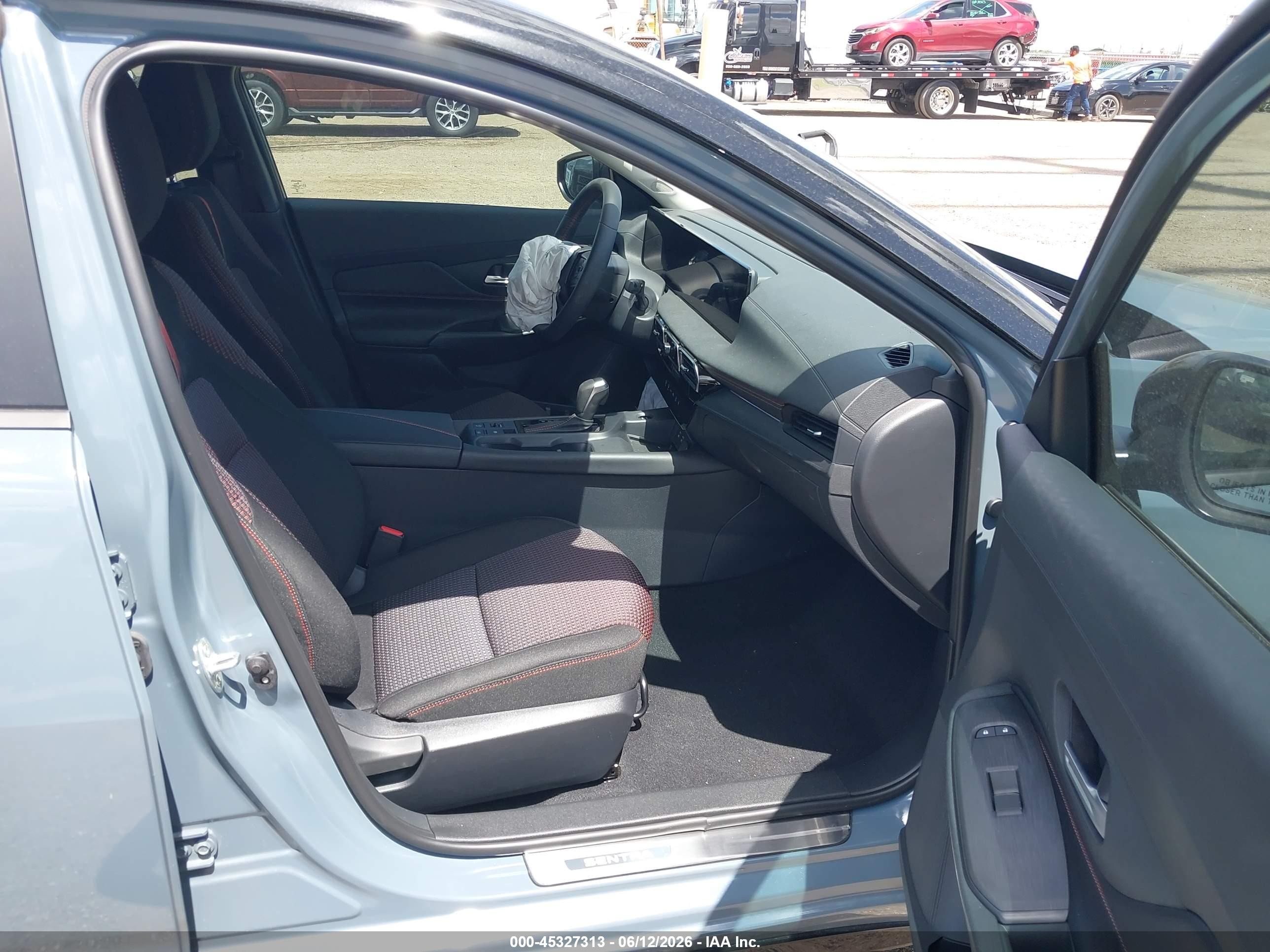2026 Nissan Sentra Sr Blue vin: 3N1AB9DV2TY253746