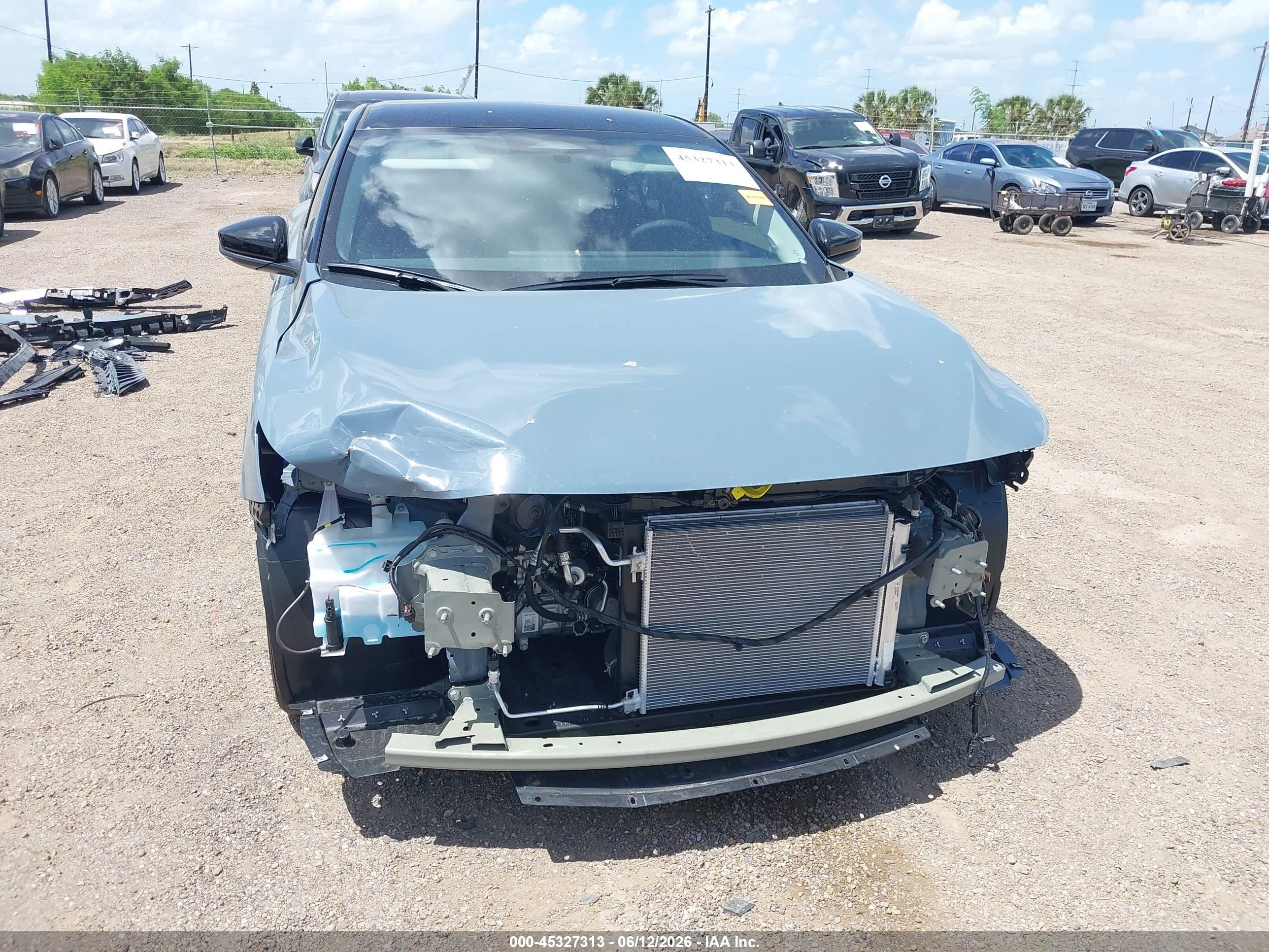 2026 Nissan Sentra Sr Blue vin: 3N1AB9DV2TY253746