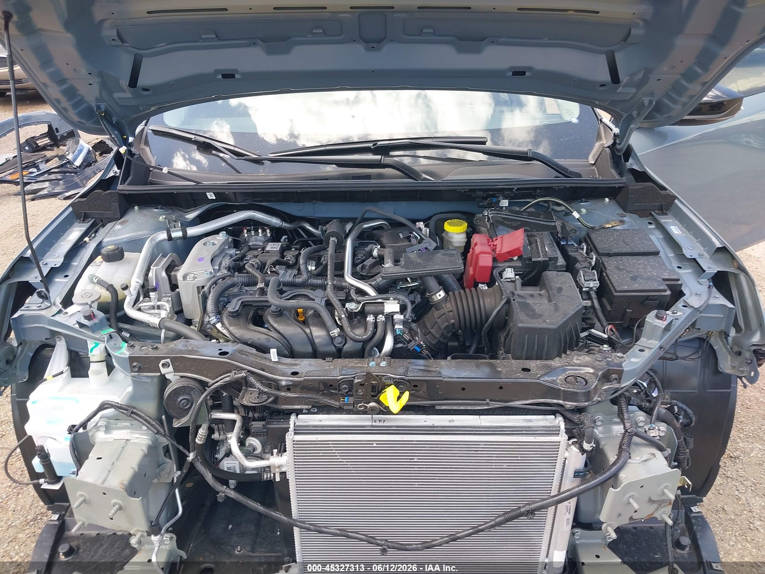 2026 Nissan Sentra Sr Blue vin: 3N1AB9DV2TY253746