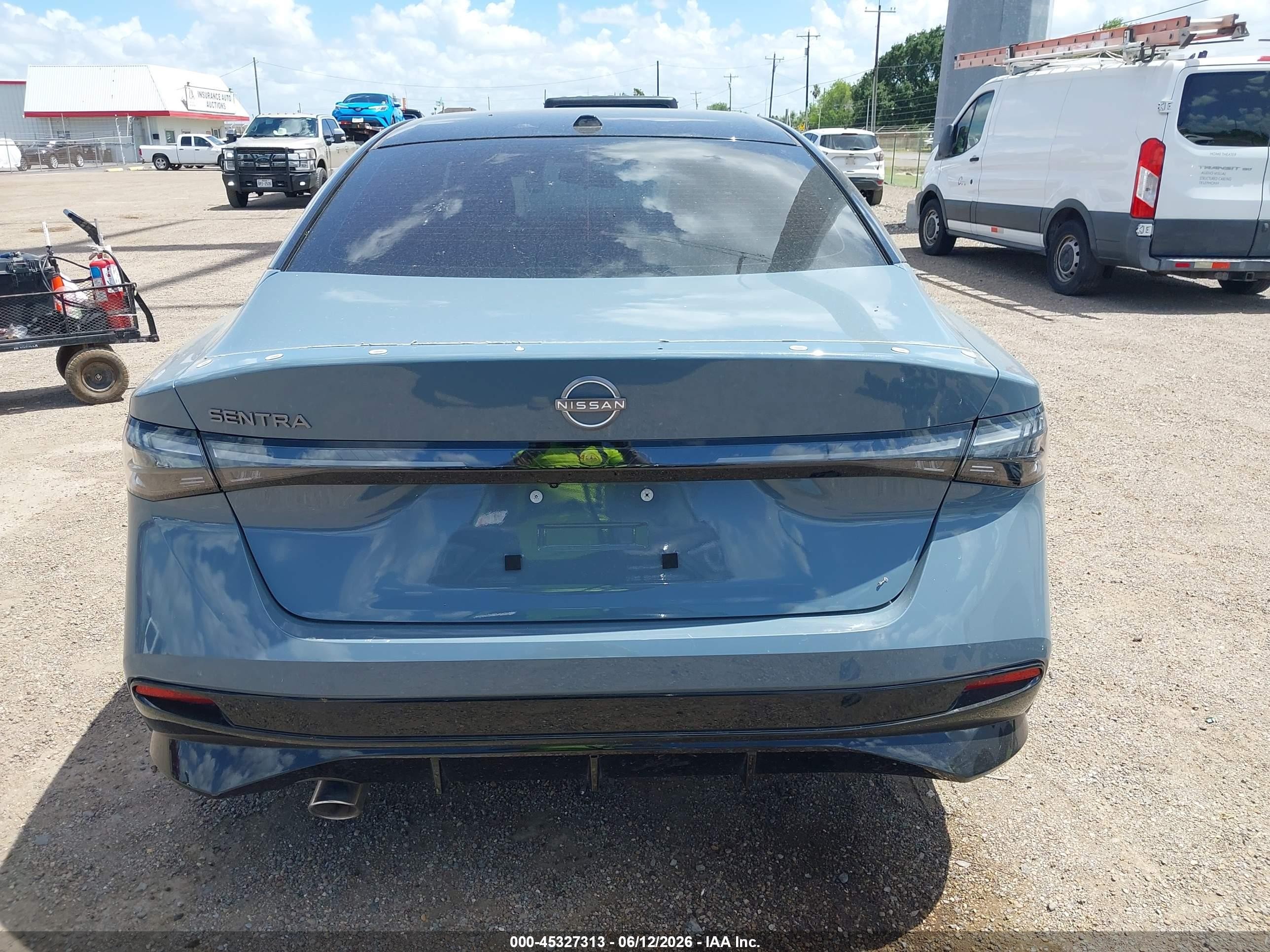 2026 Nissan Sentra Sr Blue vin: 3N1AB9DV2TY253746