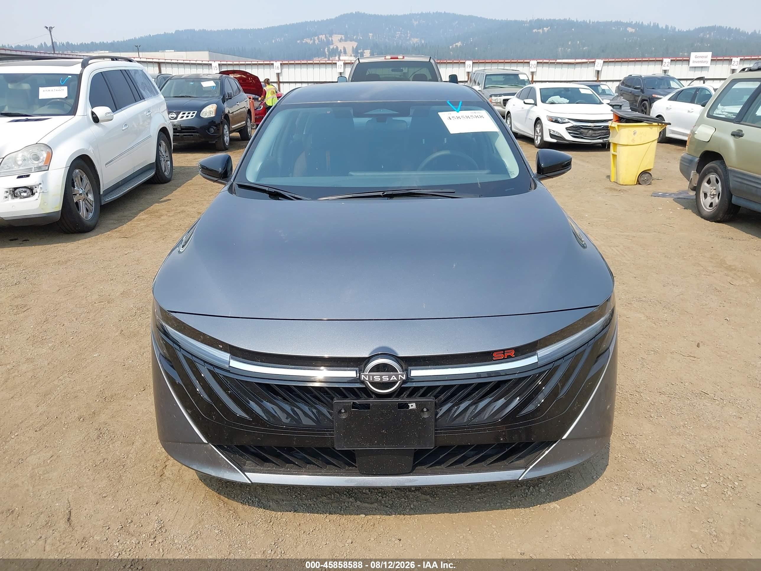 2026 Nissan Sentra Sr Gray vin: 3N1AB9DV4TY285050