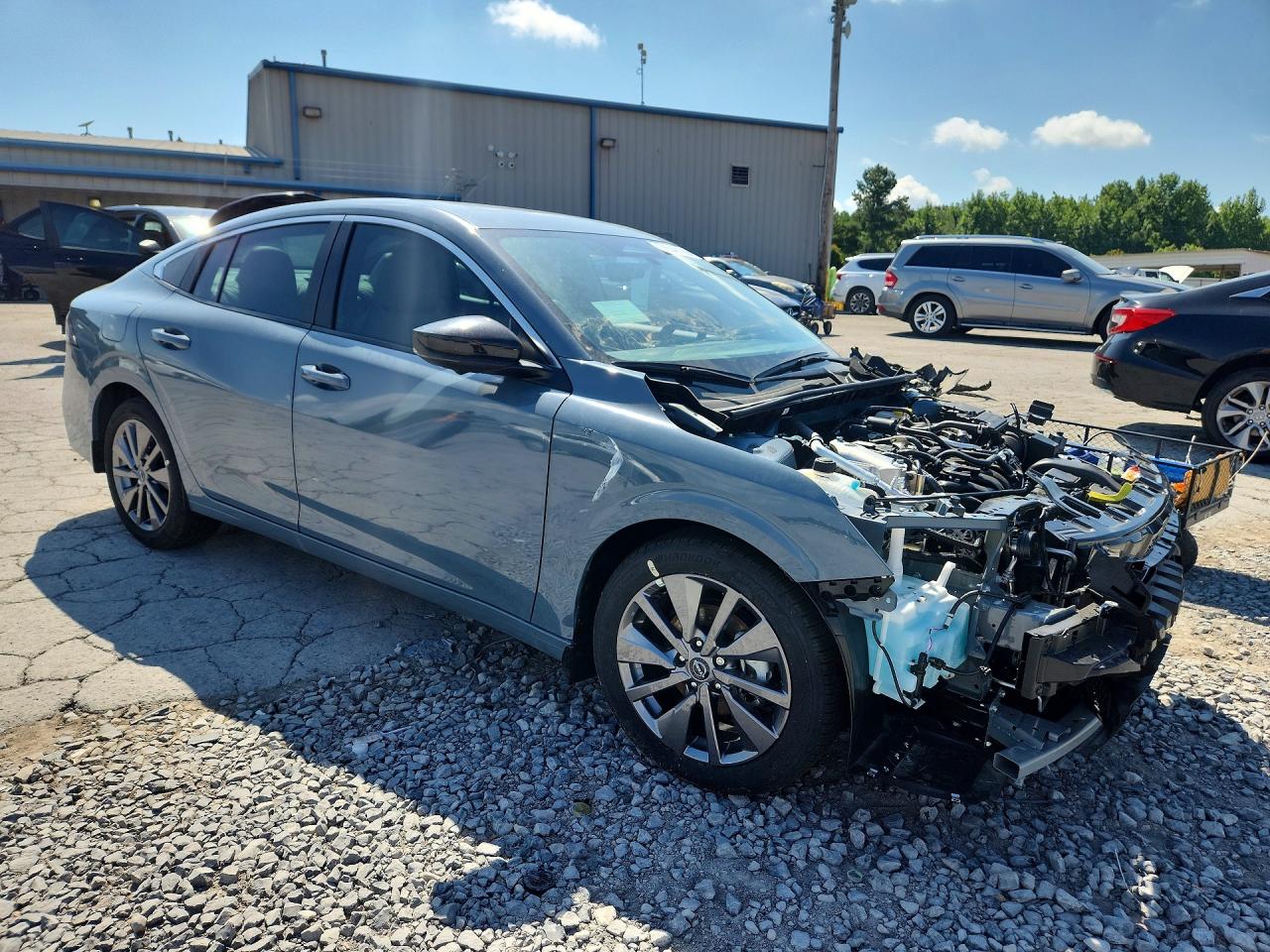 2026 Nissan Sentra Sl Синий vin: 3N1AB9EW8TY207006