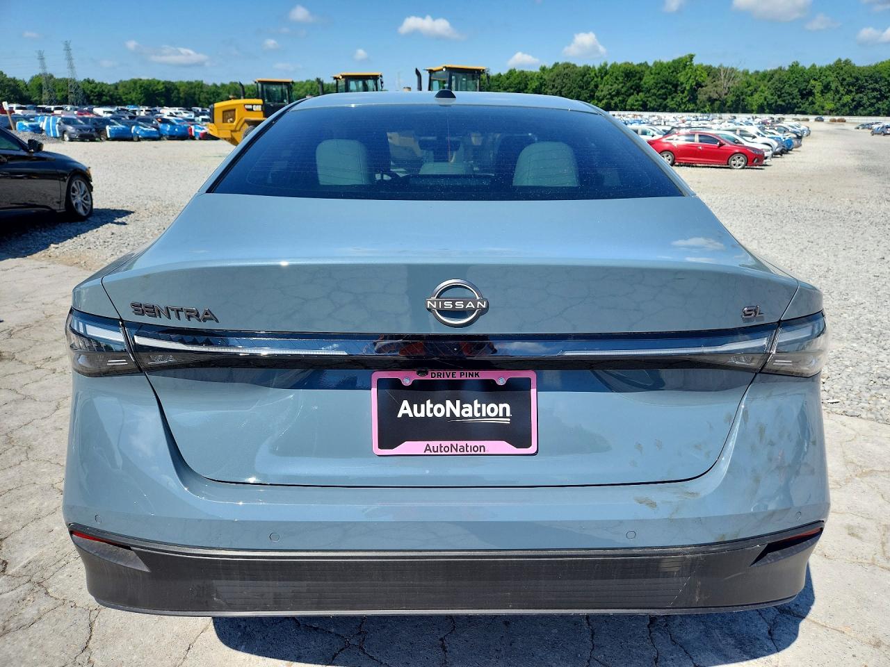 2026 Nissan Sentra Sl Синий vin: 3N1AB9EW8TY207006