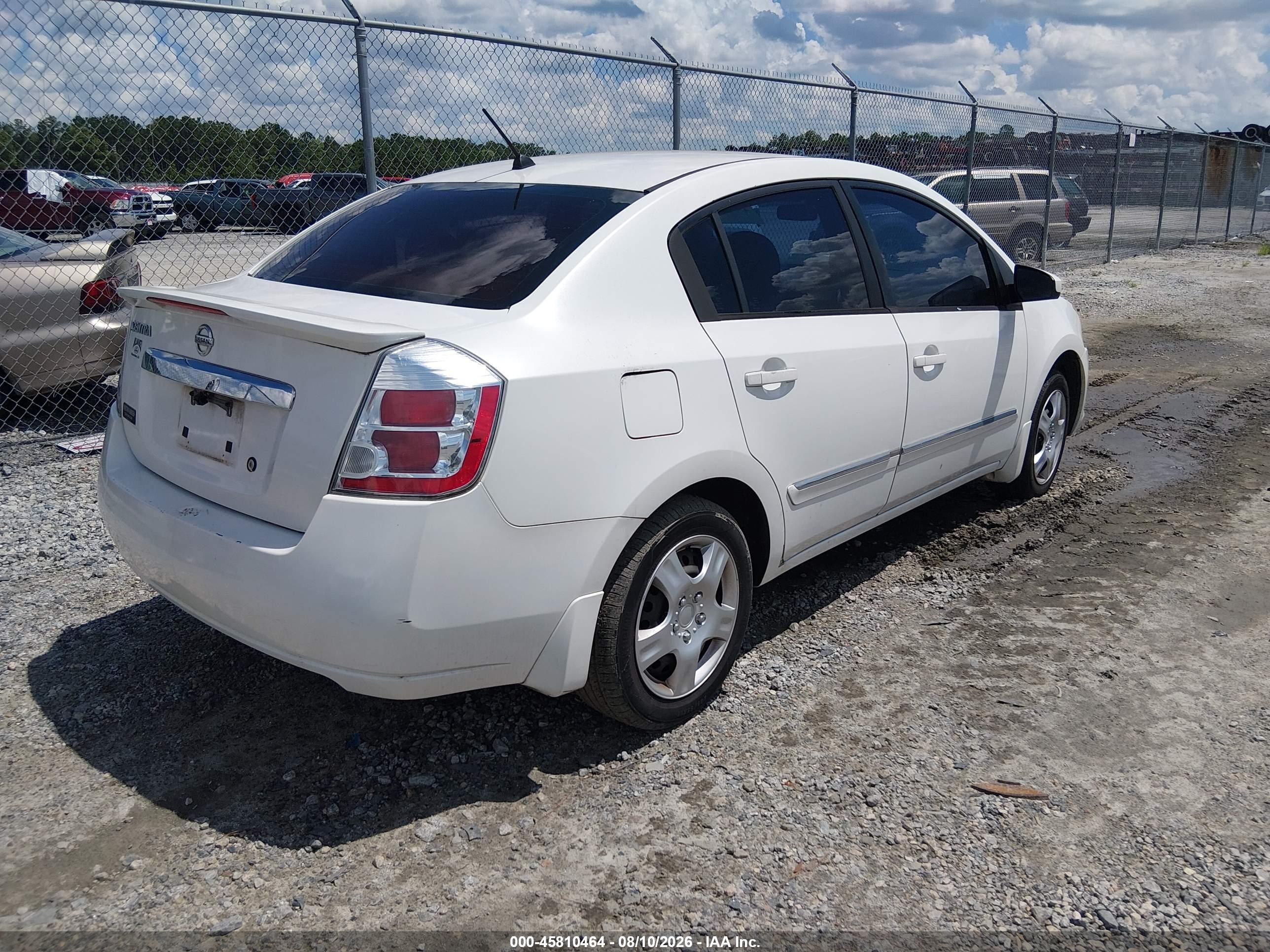 2011 Nissan Sentra 2.0/2.0s/sr/2.0sl White vin: 3N1AD68P8BL730051