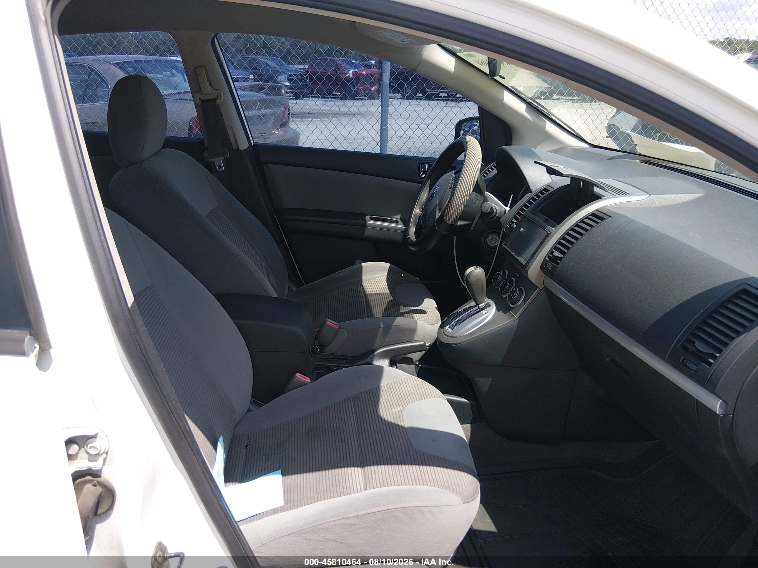 2011 Nissan Sentra 2.0/2.0s/sr/2.0sl White vin: 3N1AD68P8BL730051