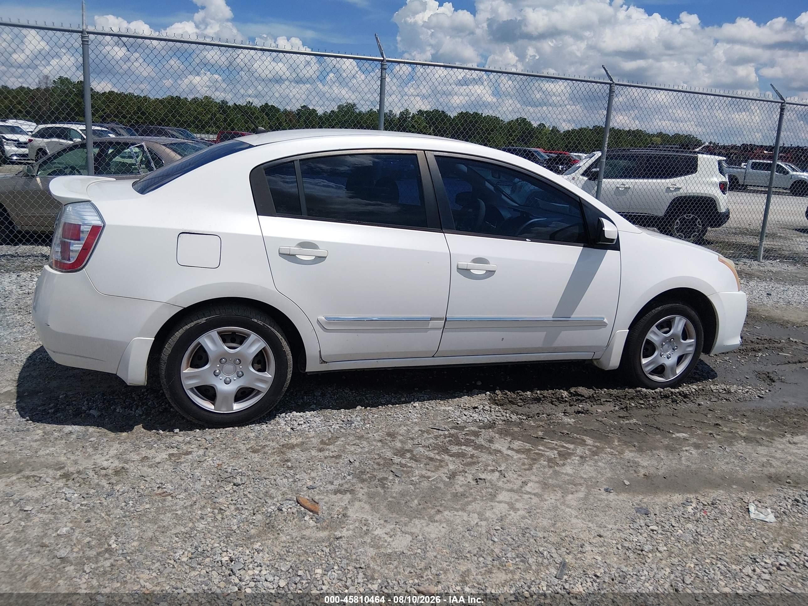 2011 Nissan Sentra 2.0/2.0s/sr/2.0sl White vin: 3N1AD68P8BL730051