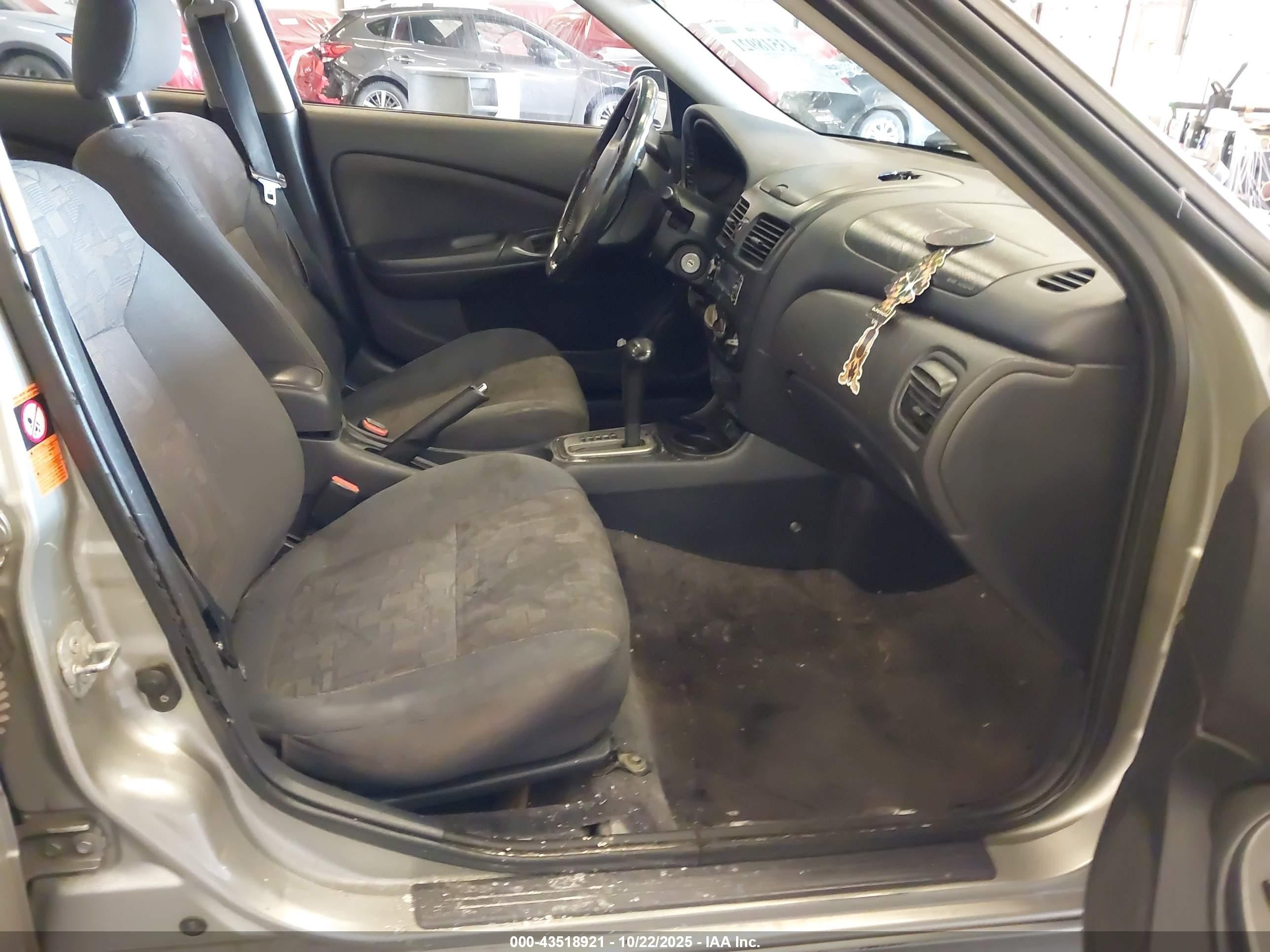 2001 Nissan Sentra Se Silver vin: 3N1BB51A21L003545