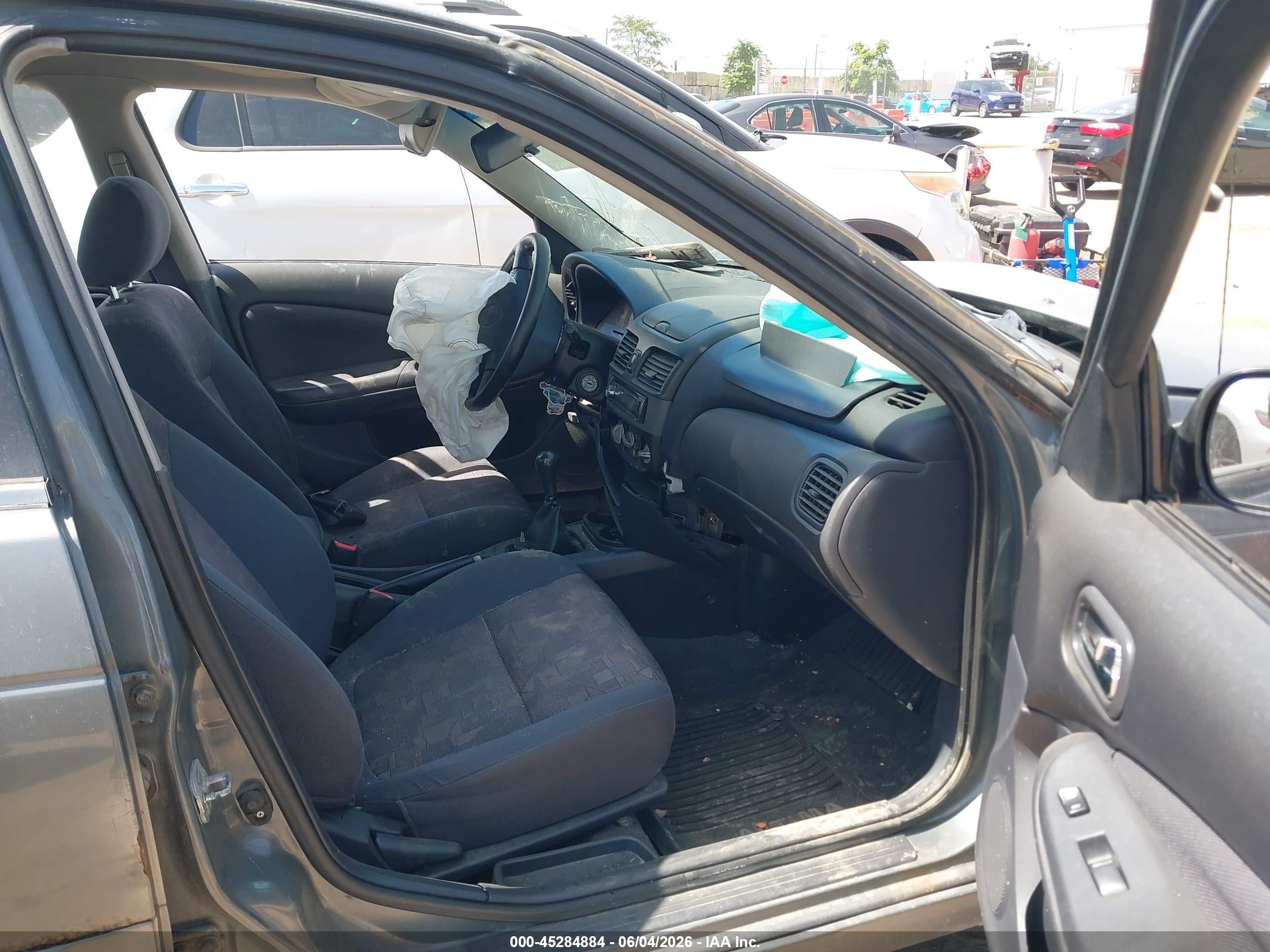2000 Nissan Sentra Se Gray vin: 3N1BB51D4YL104686