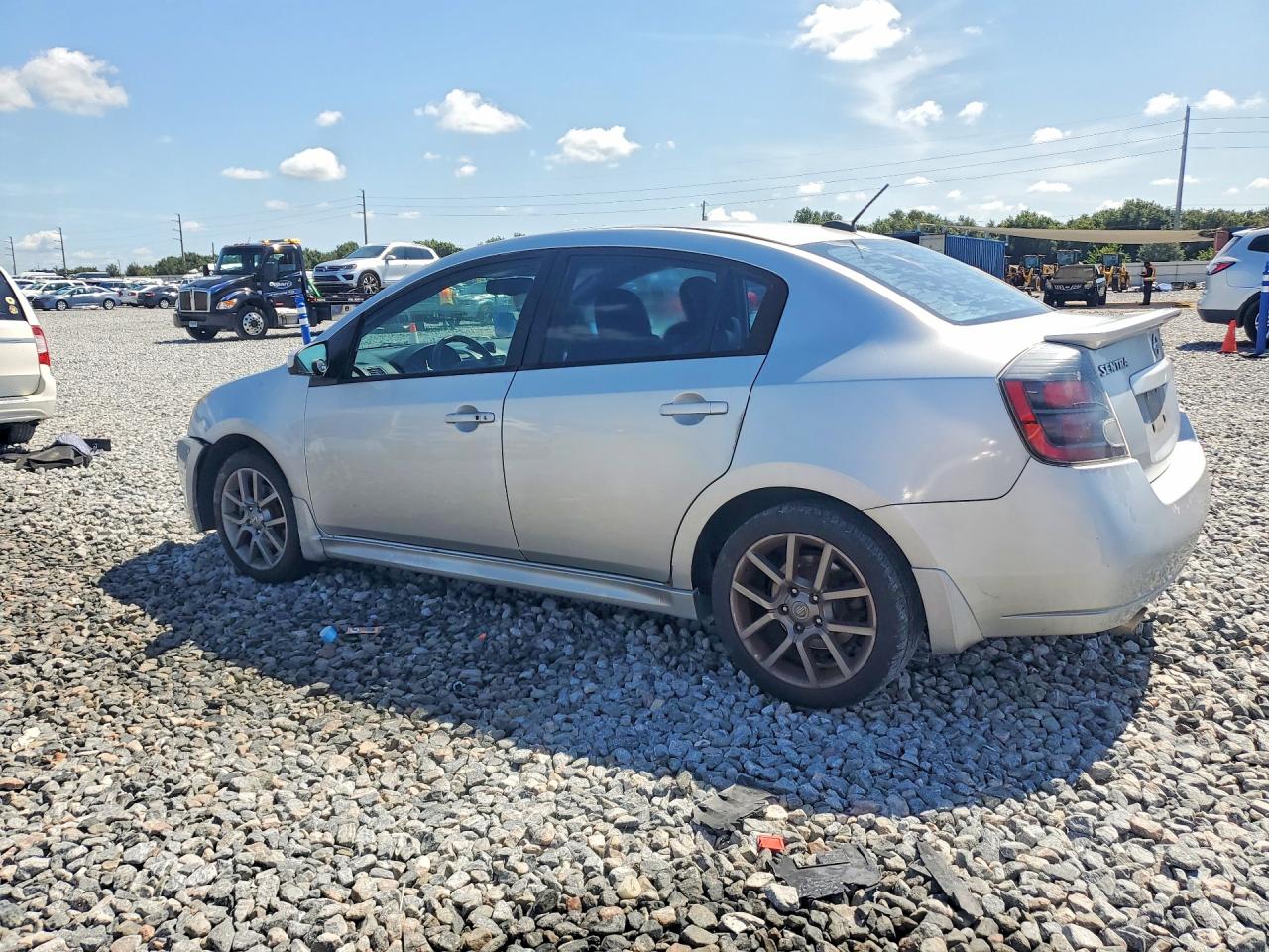 2011 Nissan Sentra Se-r Silver vin: 3N1BB6AP4BL694282
