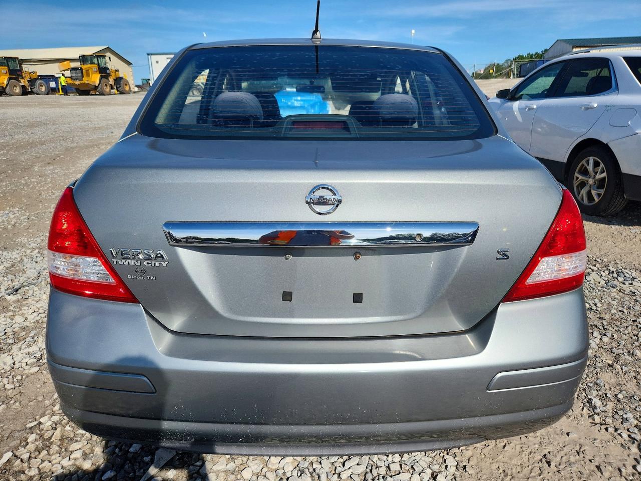 2007 Nissan Versa 1.8 S Gray vin: 3N1BC11E07L449937