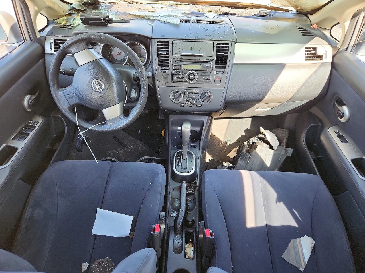 2007 Nissan Versa 1.8 S Gray vin: 3N1BC11E07L449937