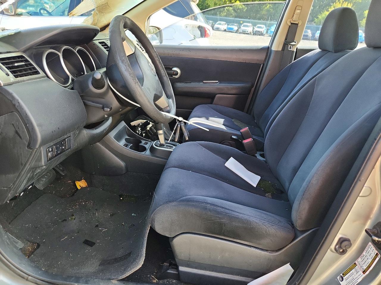 2007 Nissan Versa 1.8 S Gray vin: 3N1BC11E07L449937