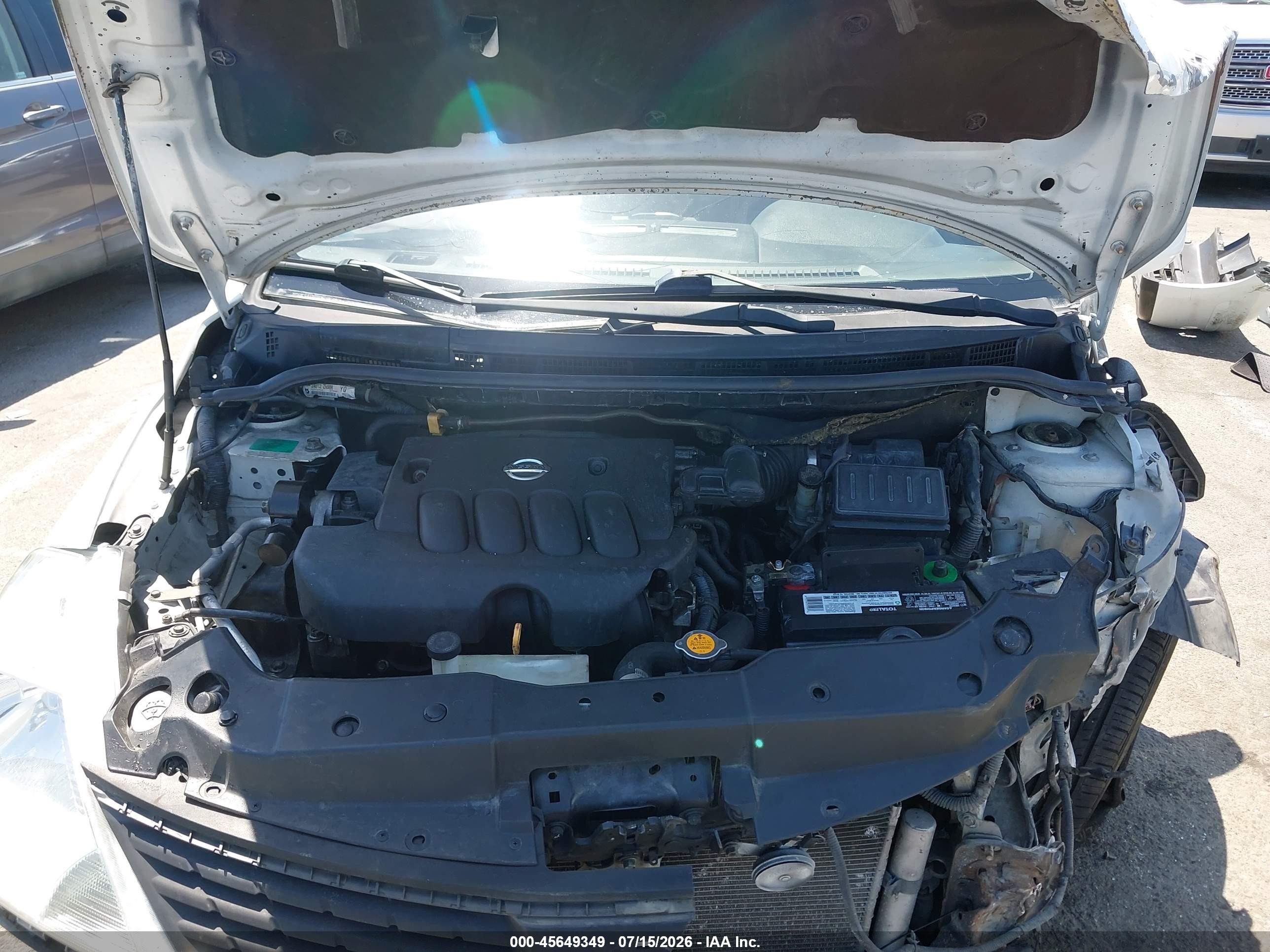 2008 Nissan Versa 1.8 S White vin: 3N1BC11E08L388459