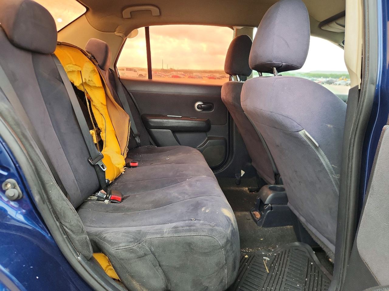 2008 Nissan Versa Синий vin: 3N1BC11E18L390740