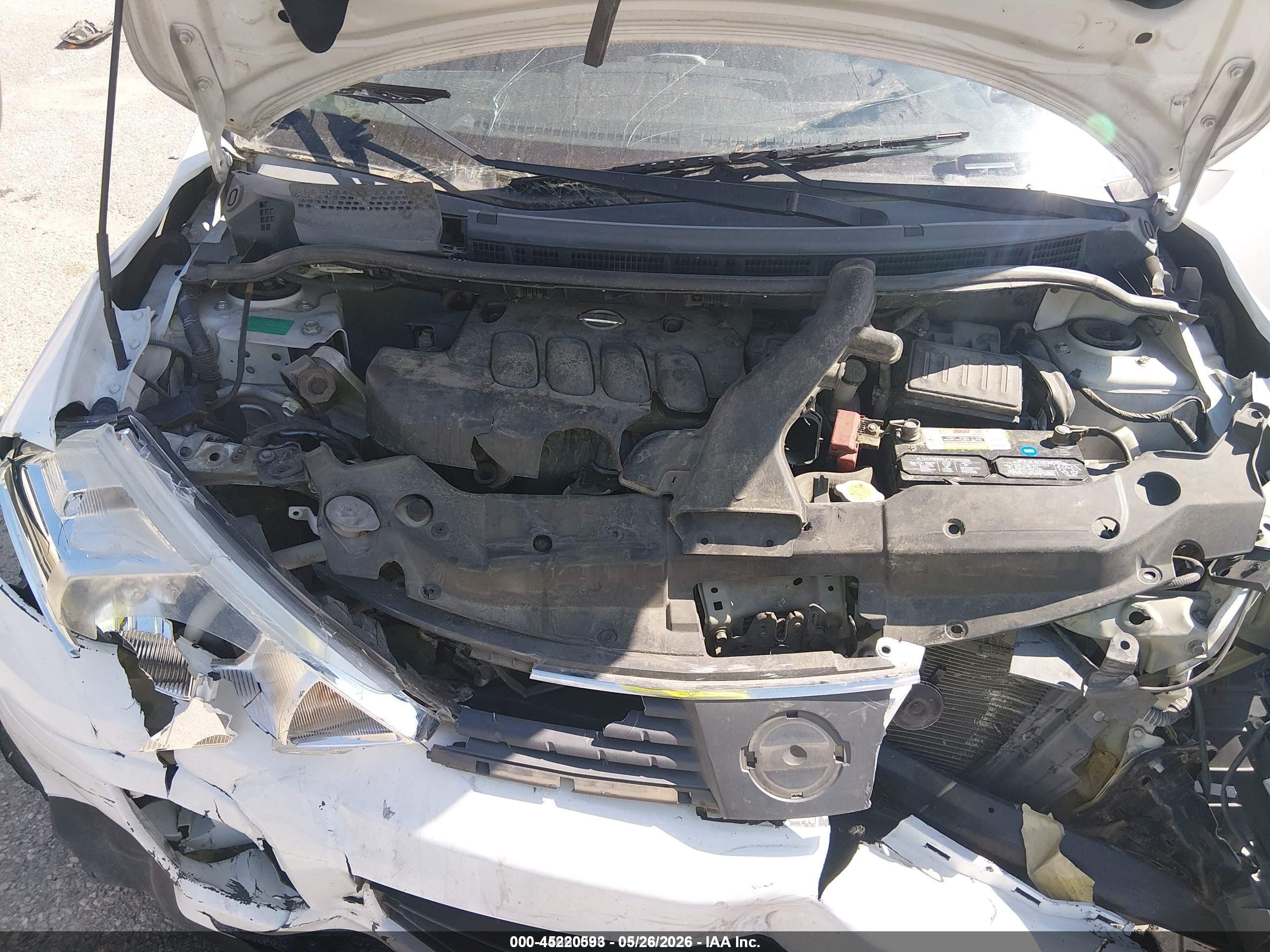 2008 Nissan Versa 1.8s White vin: 3N1BC11E18L392875
