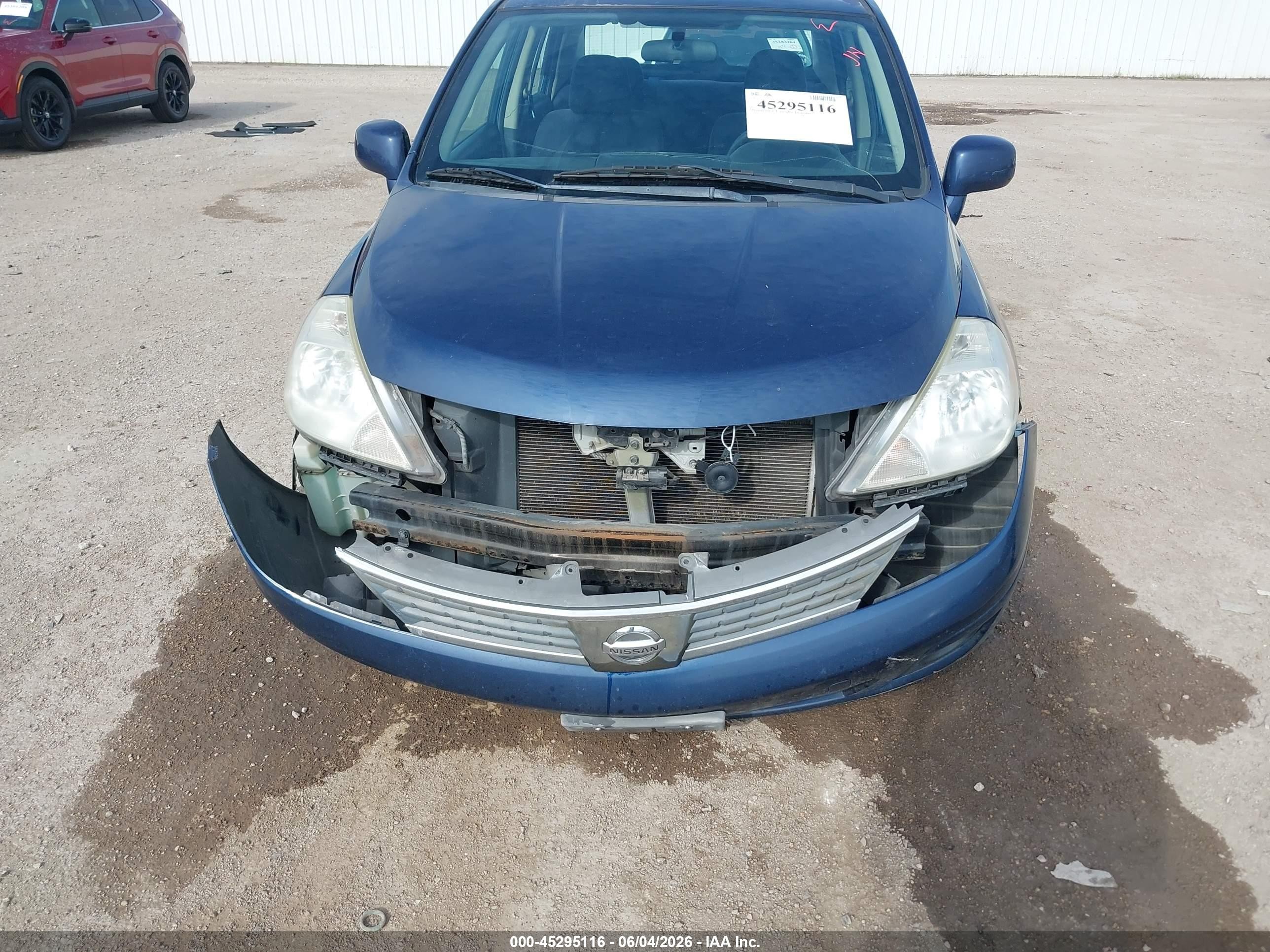 2009 Nissan Versa 1.8s Blue vin: 3N1BC11E19L448668