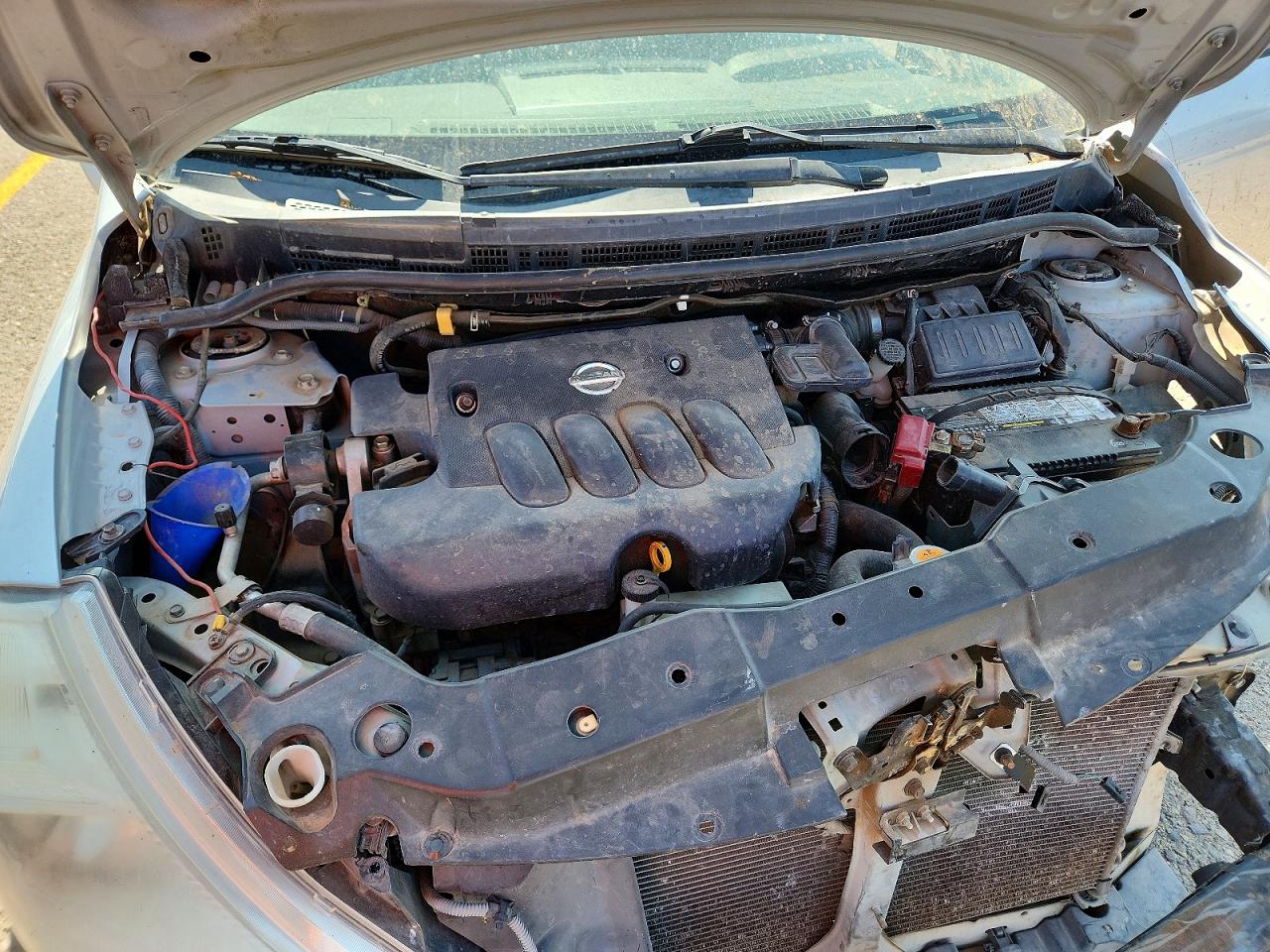 2009 Nissan Versa 1.8 S Серебряный vin: 3N1BC11E19L494937