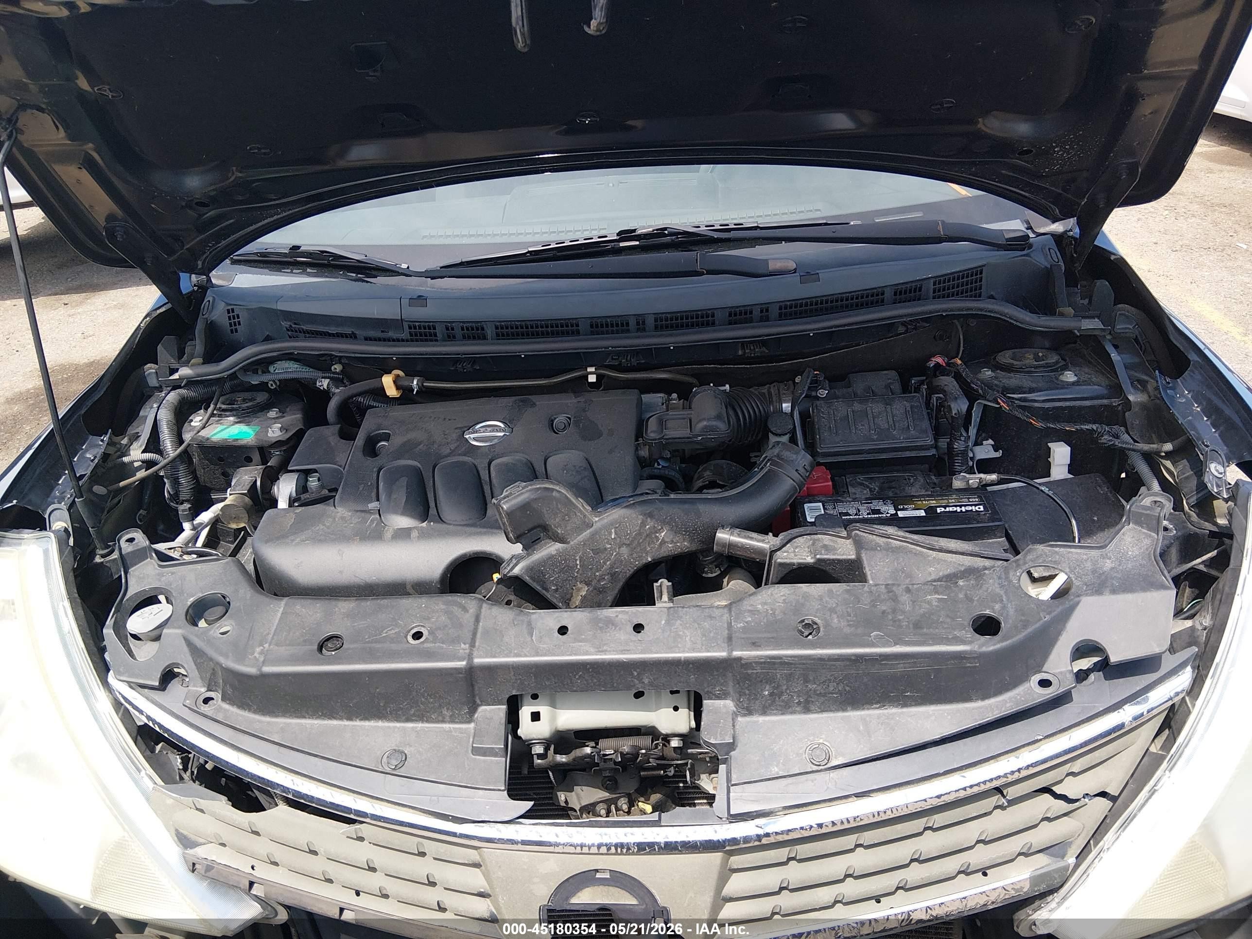 2009 Nissan Versa 1.8s Черный vin: 3N1BC11E29L352466
