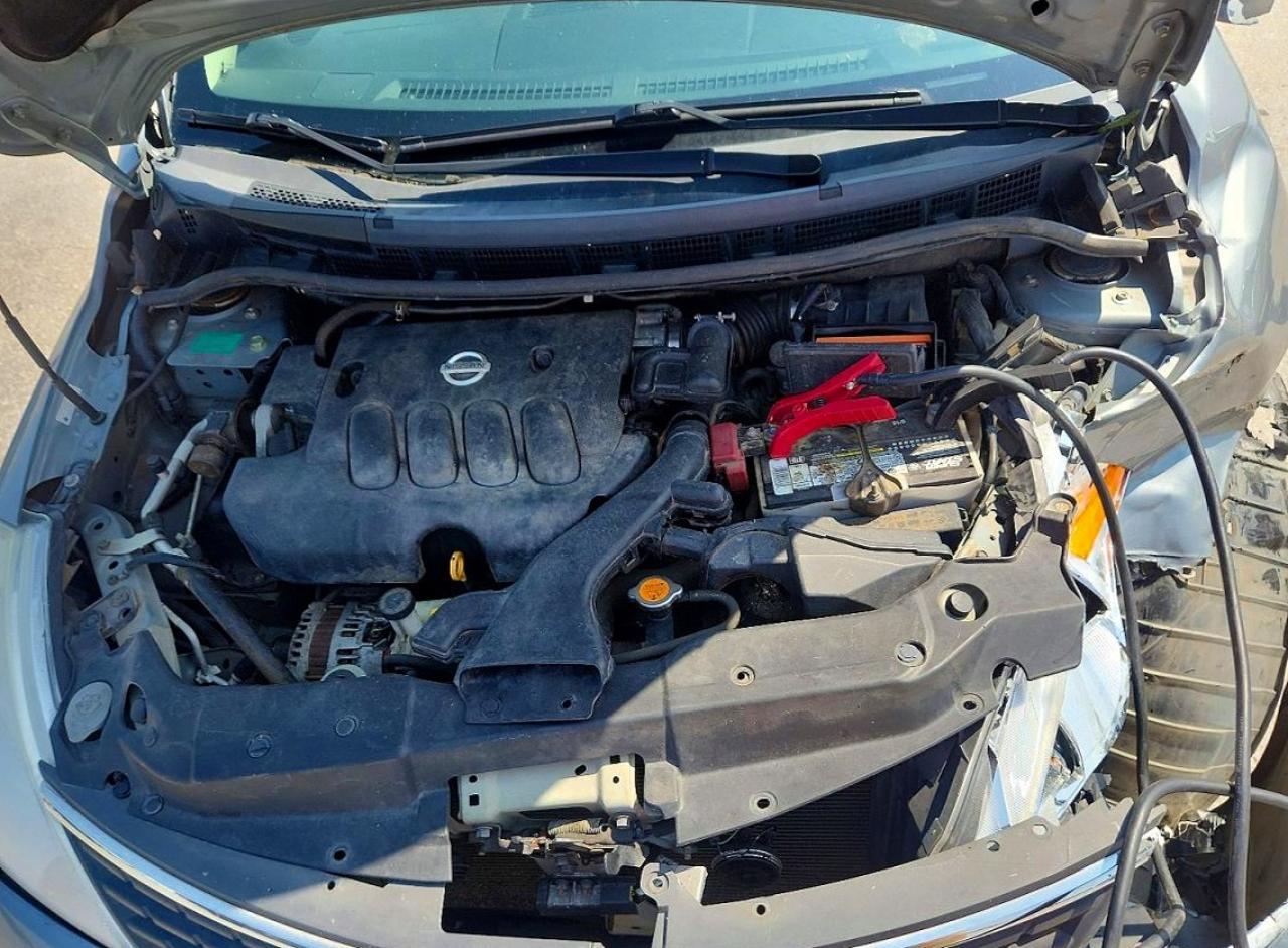 2007 Nissan Versa 1.8 S Silver vin: 3N1BC11E37L425261