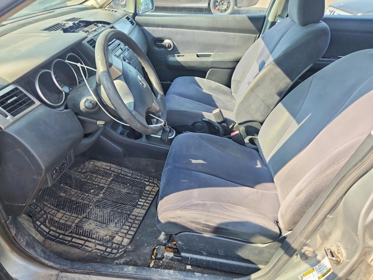 2007 Nissan Versa S Gray vin: 3N1BC11E37L441489