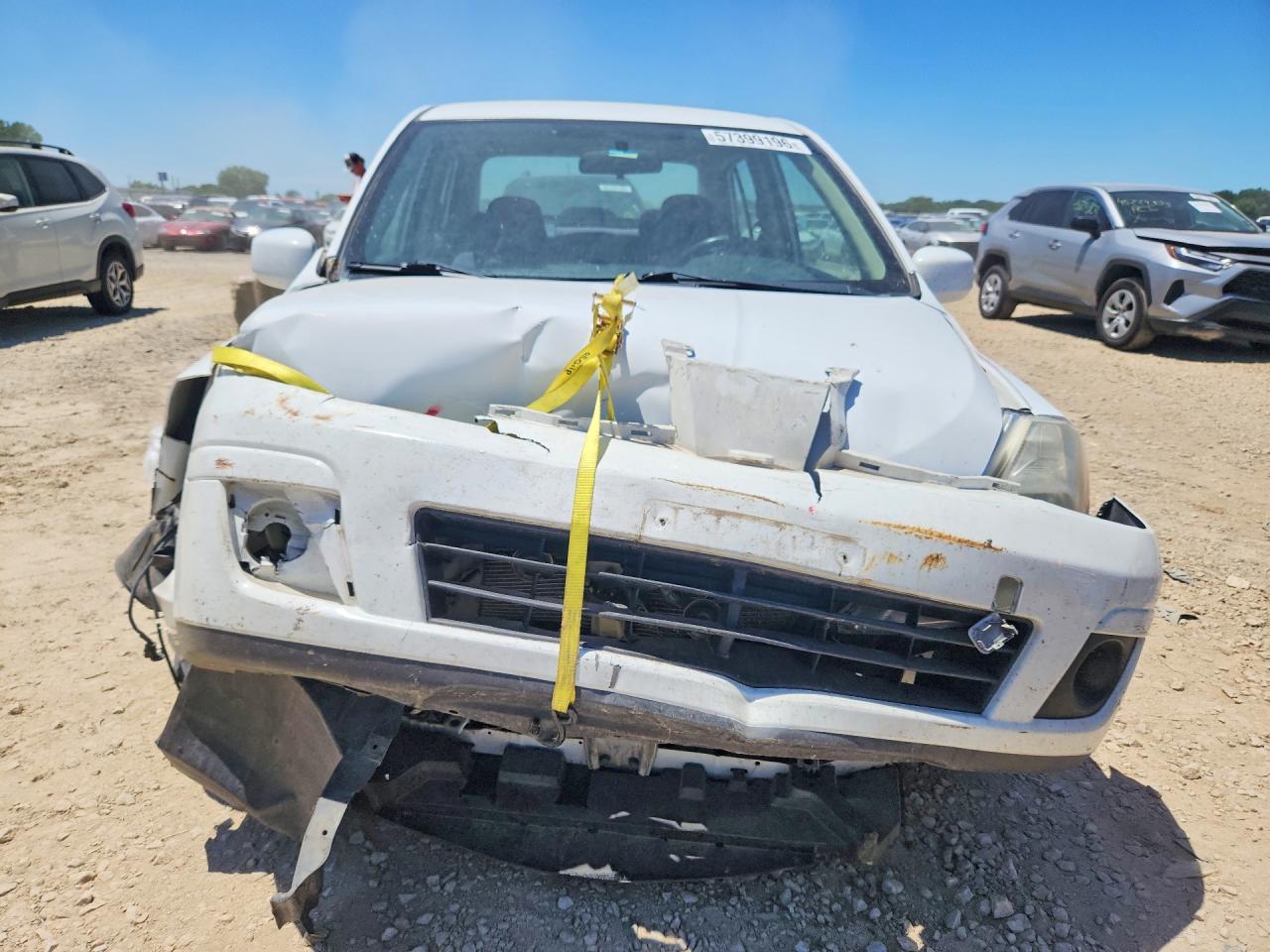 2007 Nissan Versa 1.8 S White vin: 3N1BC11E37L445297
