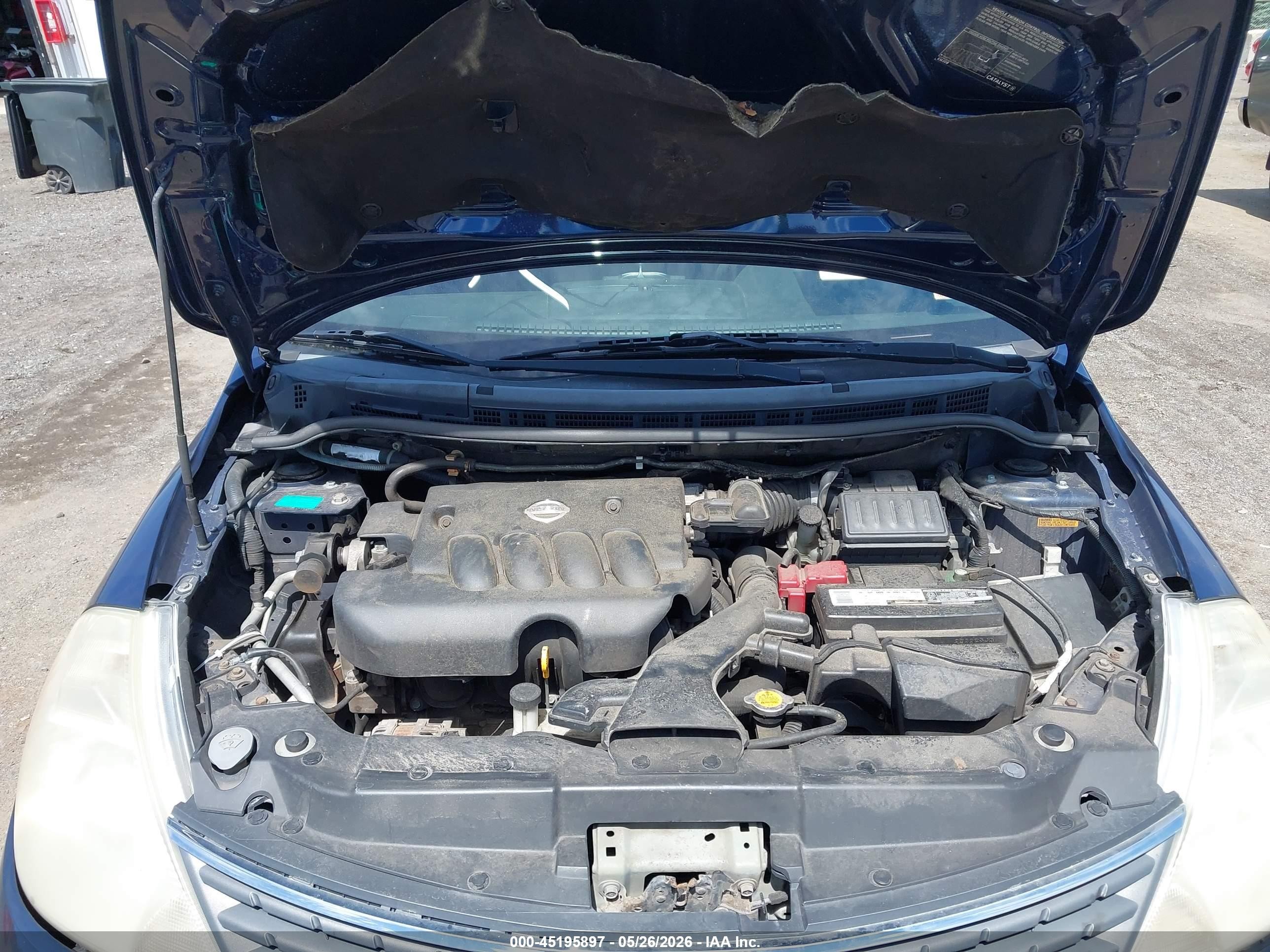 2008 Nissan Versa 1.8s Blue vin: 3N1BC11E48L368554