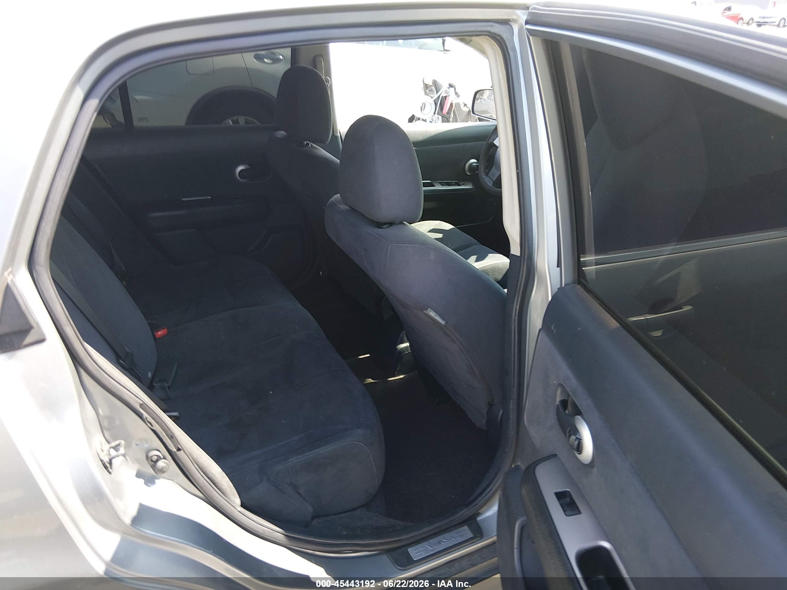 2008 Nissan Versa 1.8 S Gray vin: 3N1BC11E48L403206