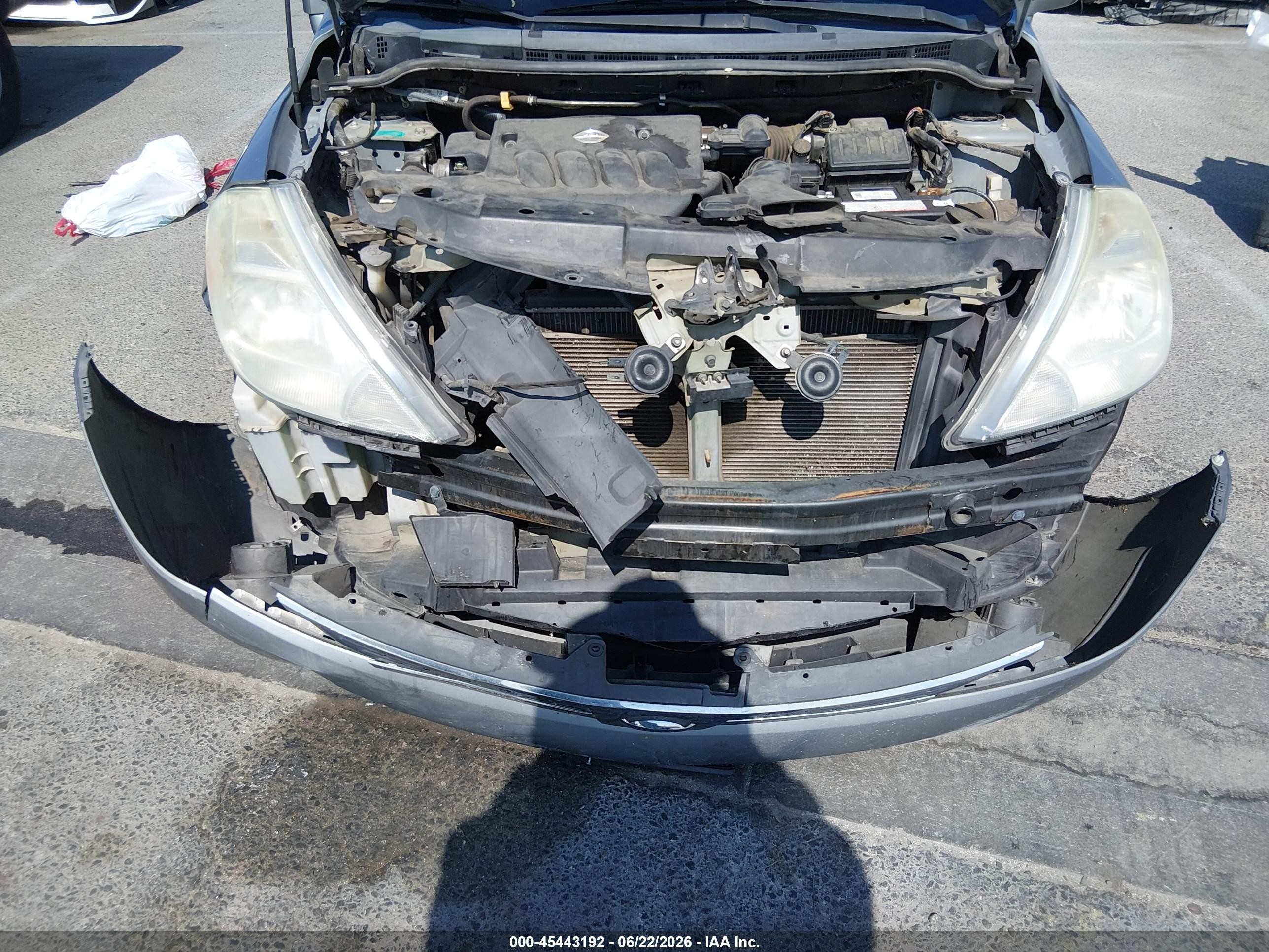 2008 Nissan Versa 1.8 S Gray vin: 3N1BC11E48L403206