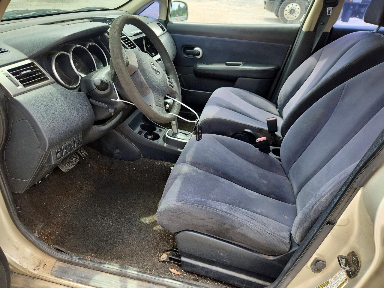 2008 Nissan Versa 1.8 S Tan vin: 3N1BC11E48L433712