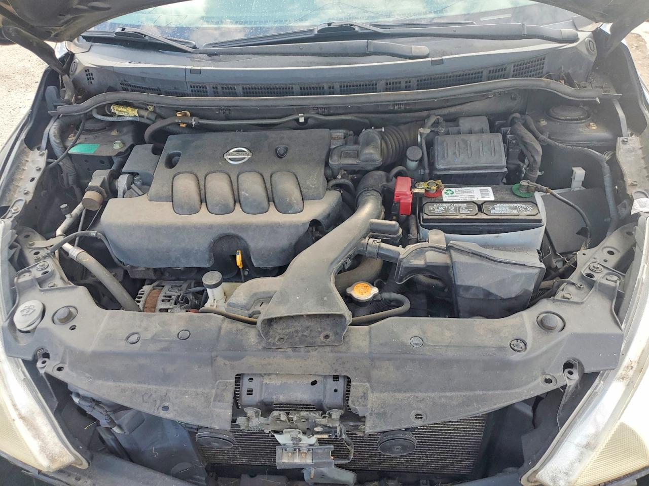 2007 Nissan Versa 1.8 S Черный vin: 3N1BC11E57L411670
