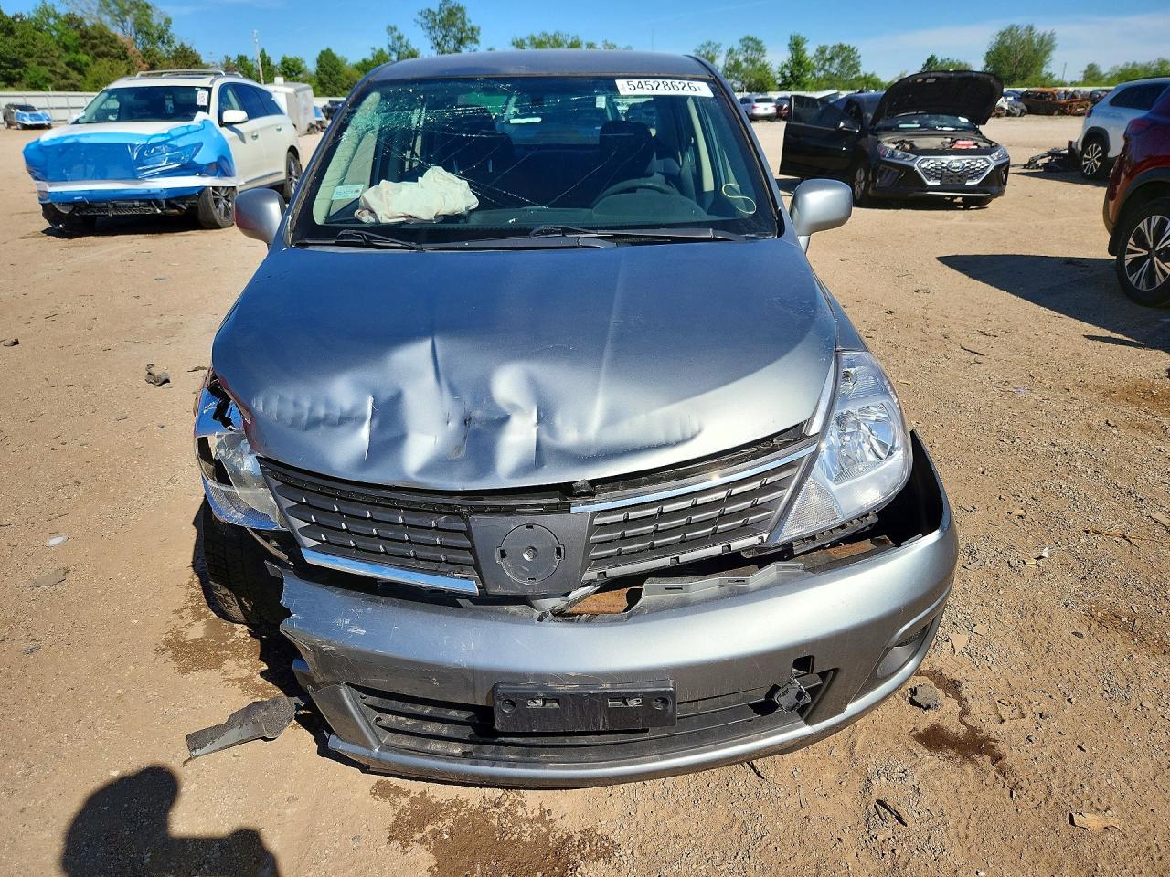 2008 Nissan Versa 1.8 S Gray vin: 3N1BC11E58L408527