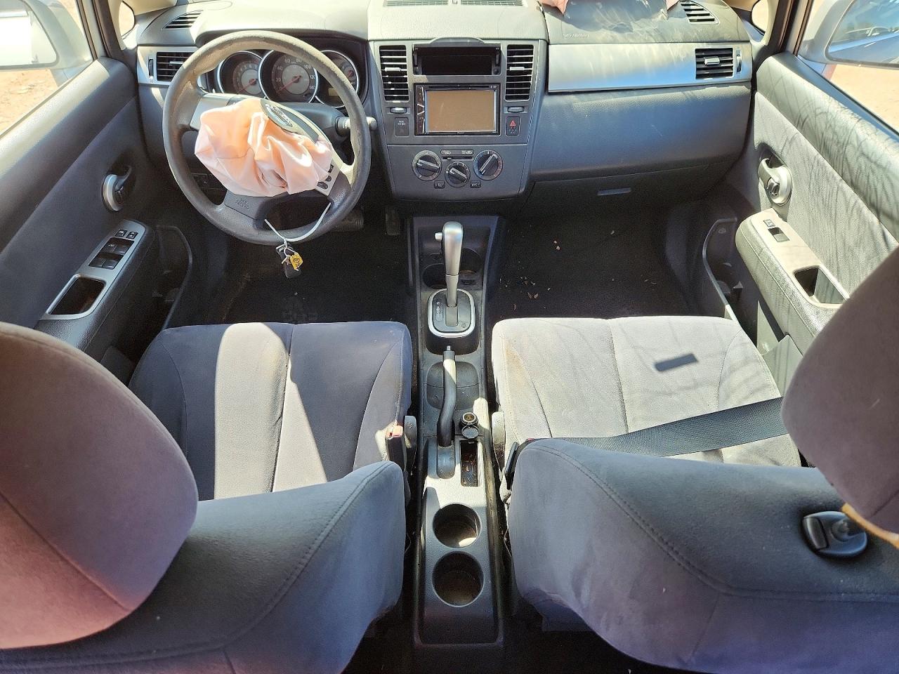 2008 Nissan Versa 1.8 S Gray vin: 3N1BC11E58L408527
