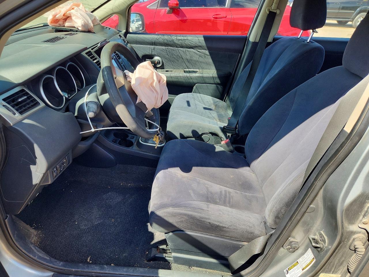 2008 Nissan Versa 1.8 S Gray vin: 3N1BC11E58L408527