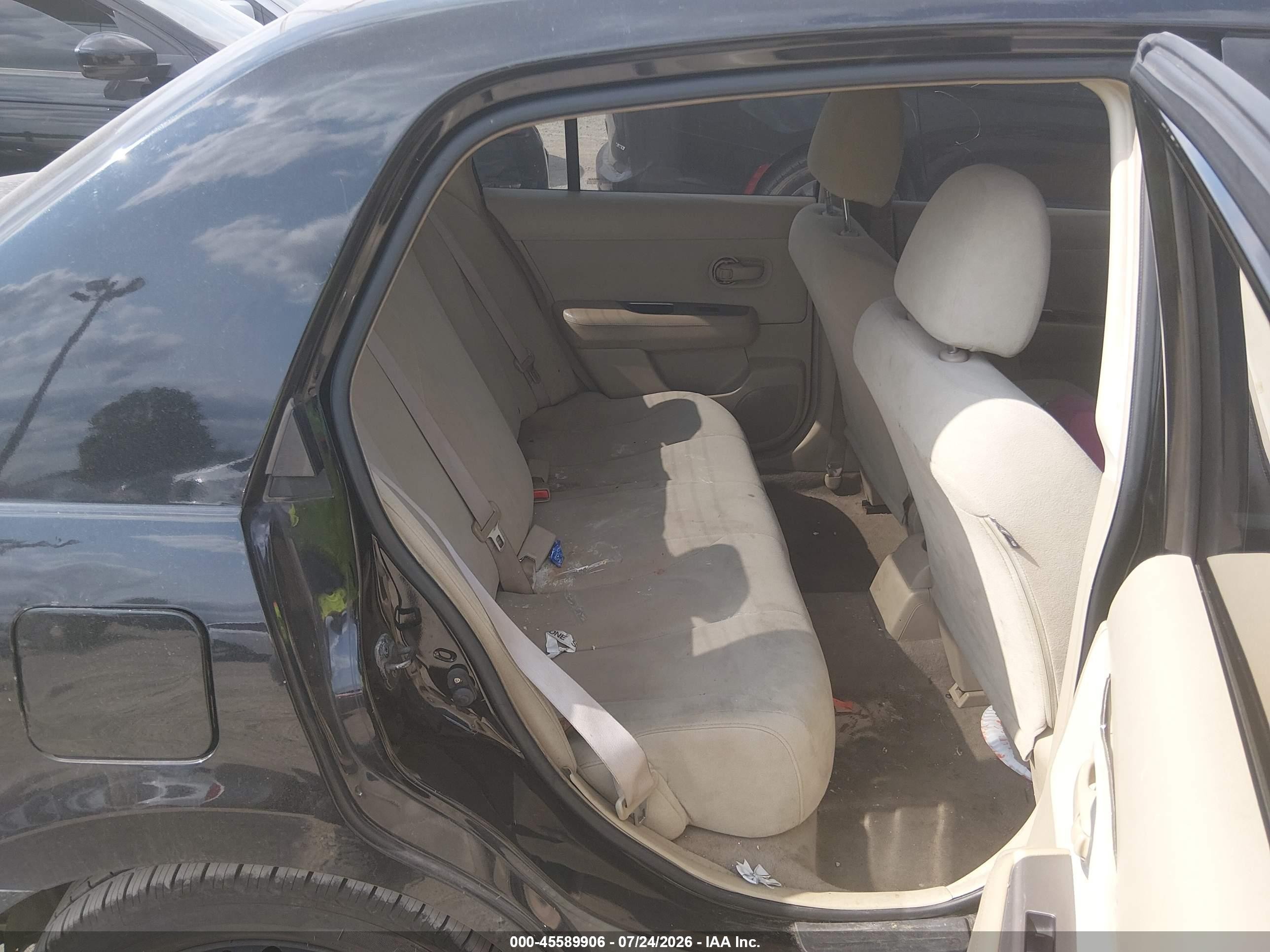 2008 Nissan Versa 1.8 S Black vin: 3N1BC11E58L410066