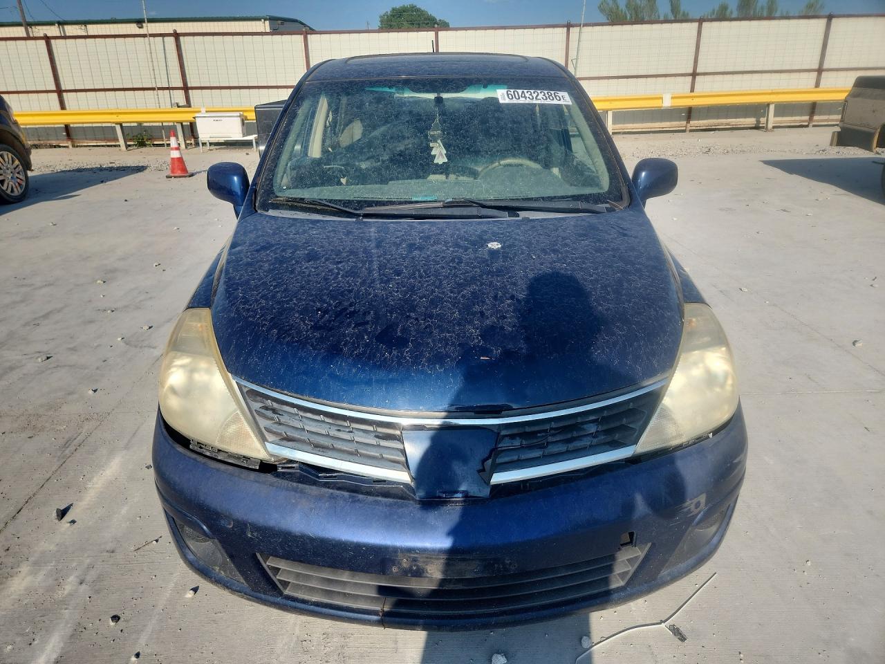 2007 Nissan Versa 1.8 S Blue vin: 3N1BC11E67L399237