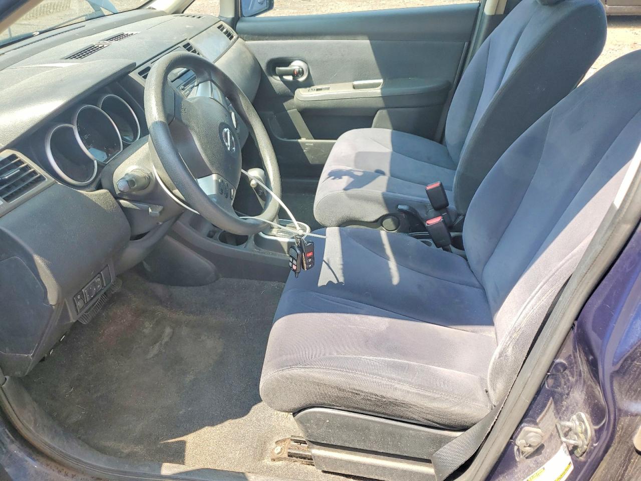 2009 Nissan Versa 1.8 S Blue vin: 3N1BC11E69L446236