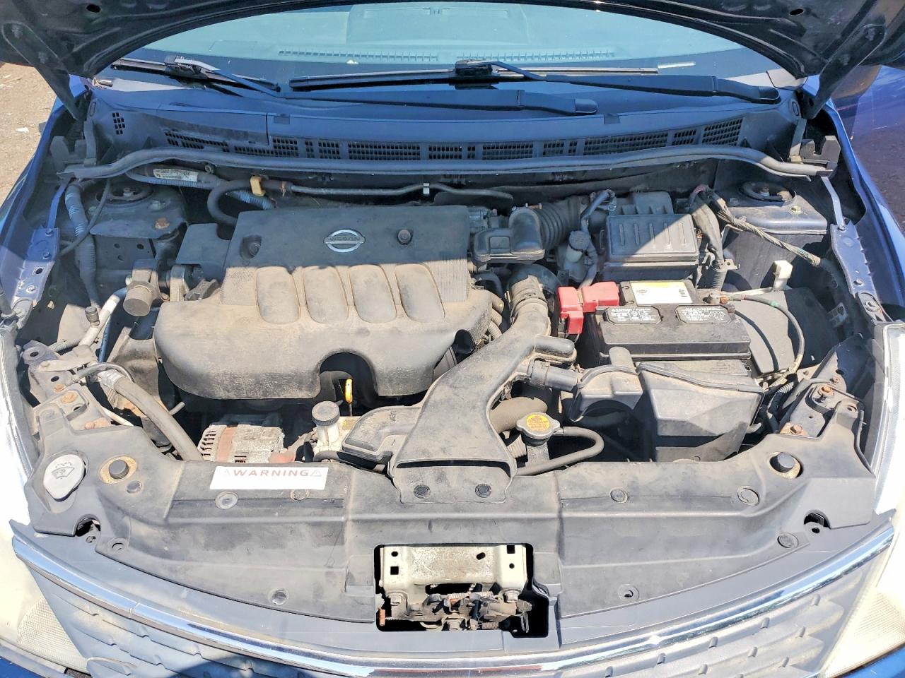 2009 Nissan Versa 1.8 S Blue vin: 3N1BC11E69L446236