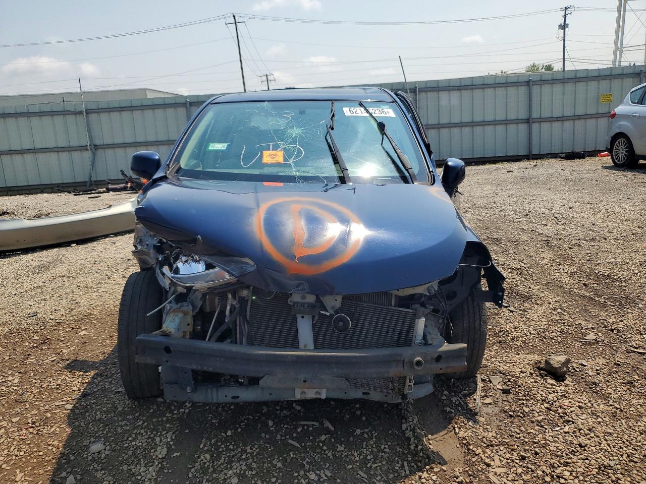 2007 Nissan Versa 1.8 S Синий vin: 3N1BC11E77L448316